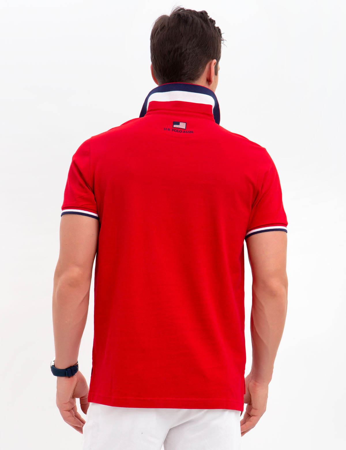 U.S. Polo Assn. Multi-Tipped Short Sleeve Polo Shirt