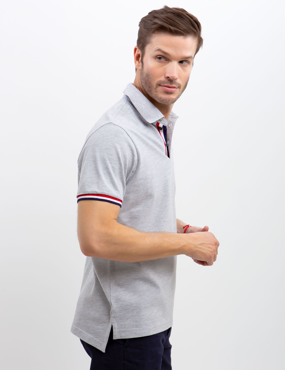 U.S. Polo Assn. Multi-Tipped Short Sleeve Polo Shirt