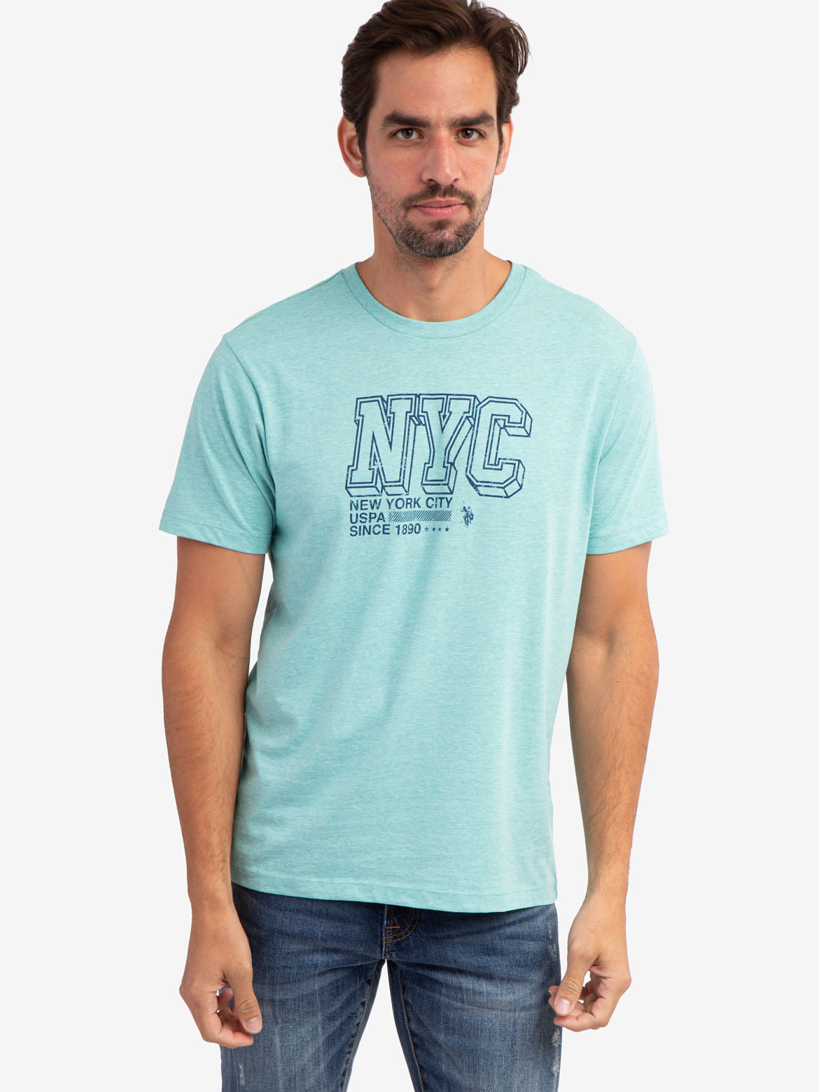 New York Graphic Print Jersey T-Shirt for Men & Women
