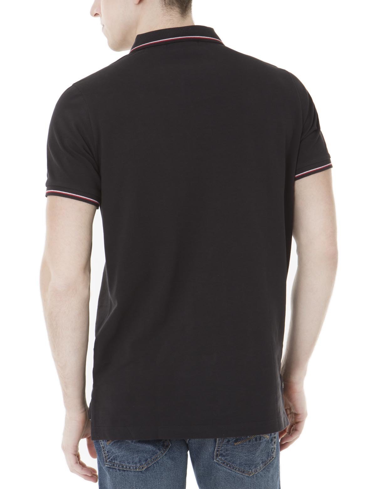 U.S. Polo Assn. Logo Patched Cotton Polo Shirt