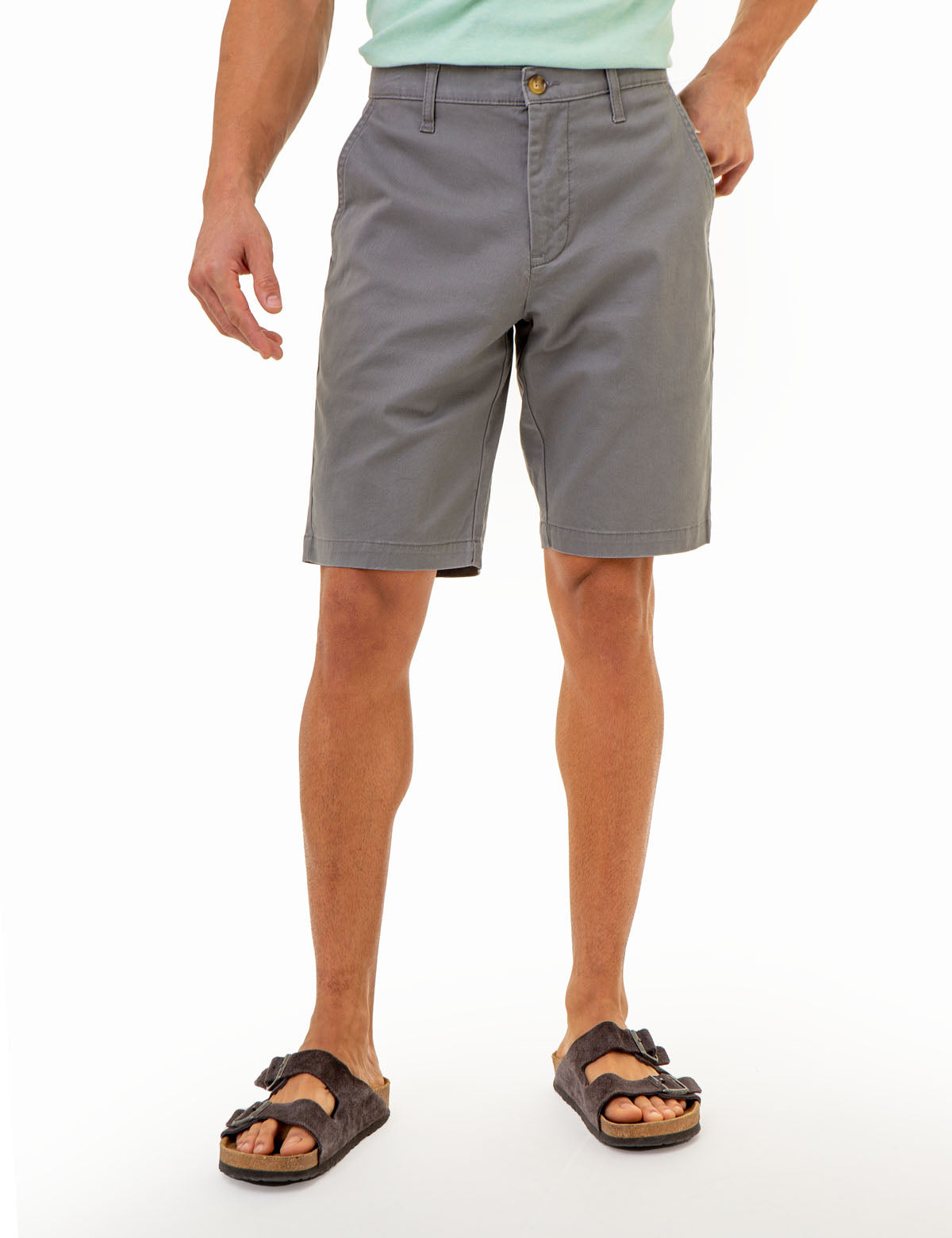 Hartford Slim-Fit Belted Shorts for Men