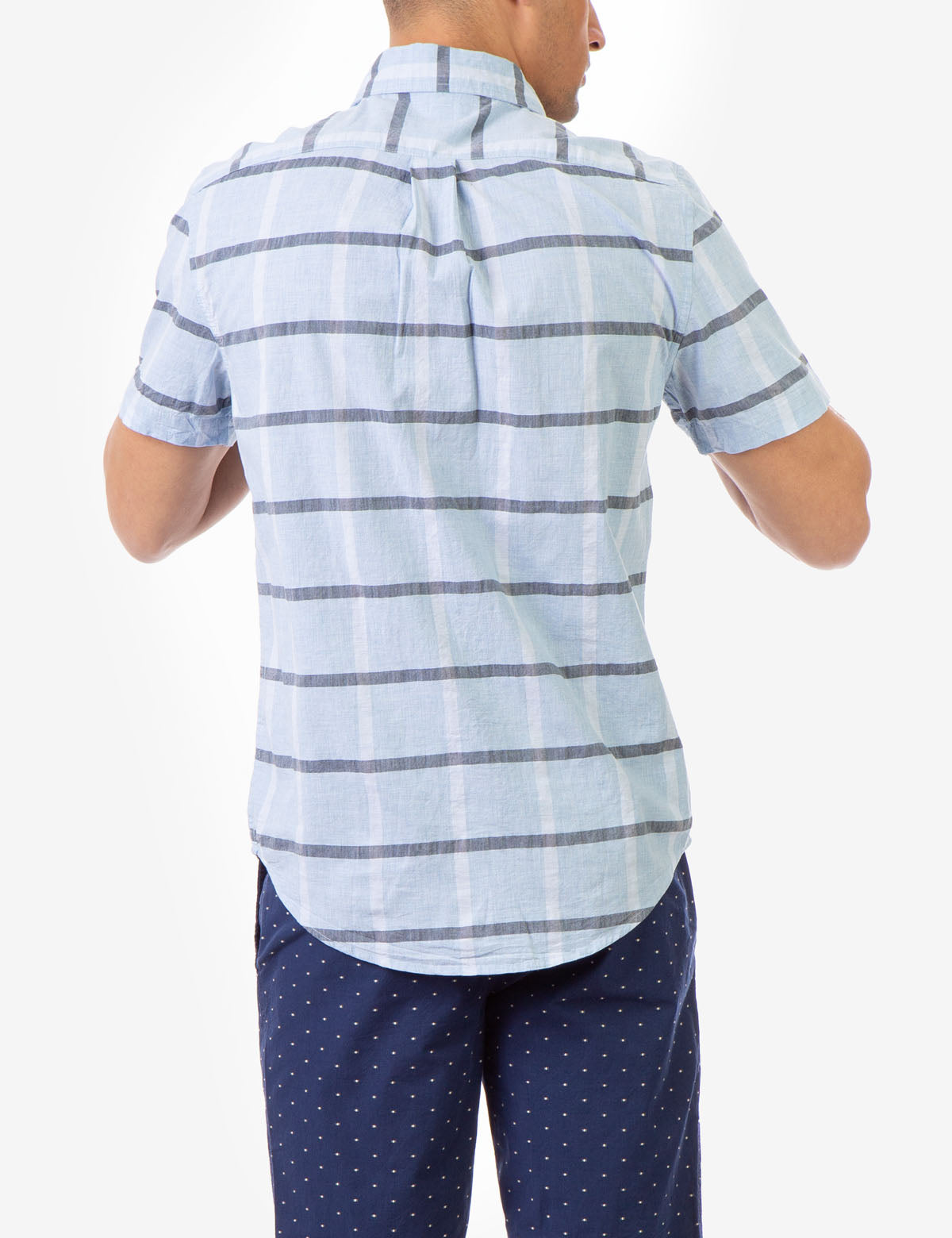 U.S. Polo Assn Plaid Short Sleeve Shirt - Classic Fit