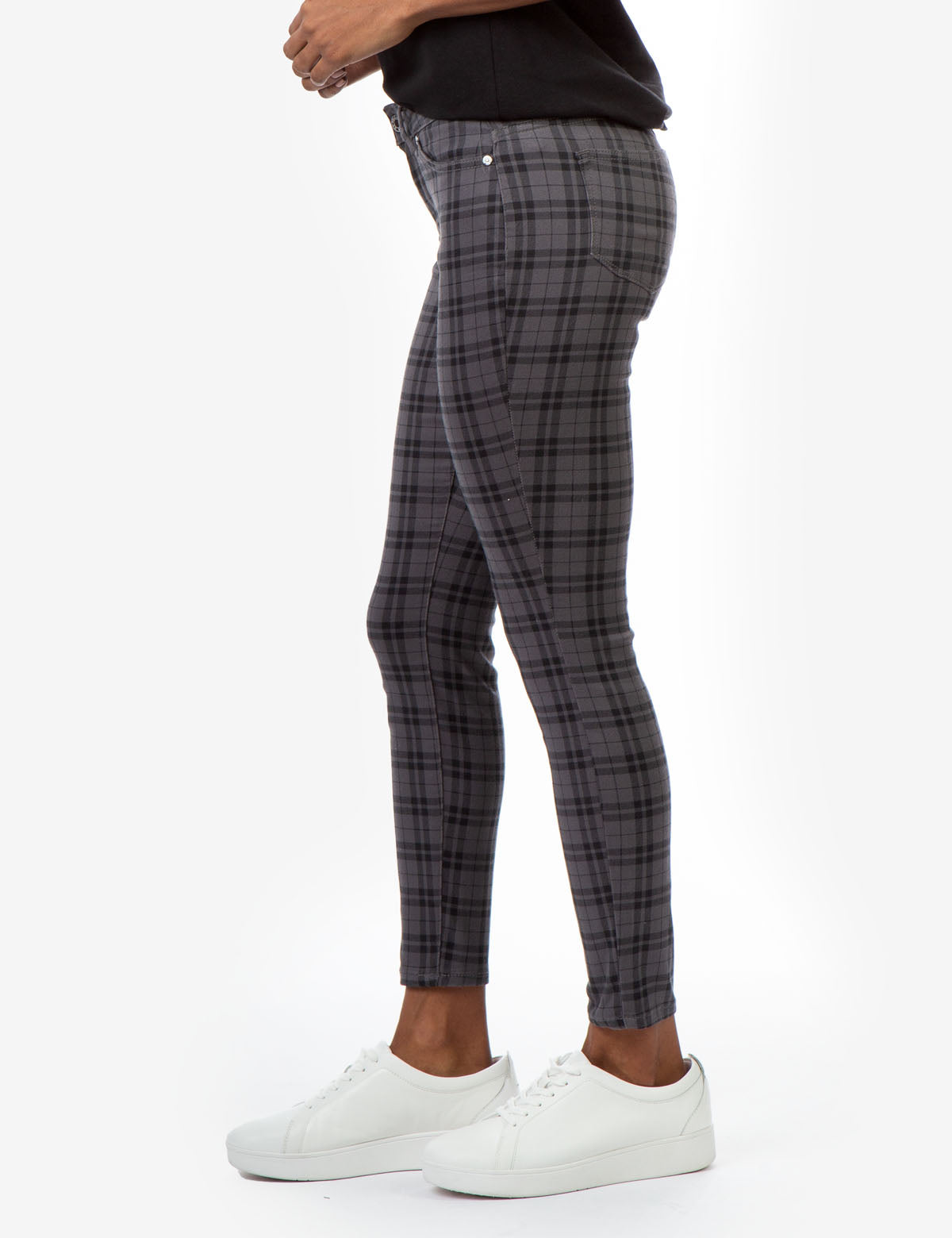 U.S. Polo Assn Plaid Jeggings with Front Pockets