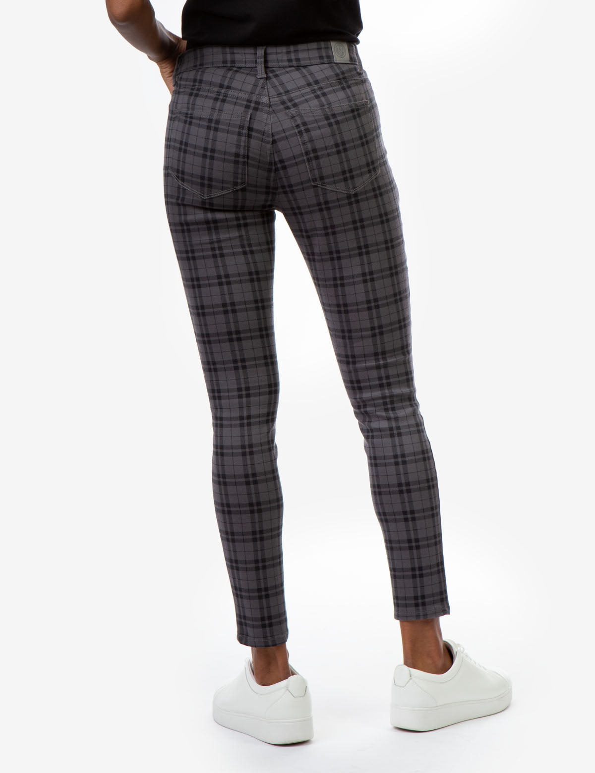 U.S. Polo Assn Plaid Jeggings with Front Pockets