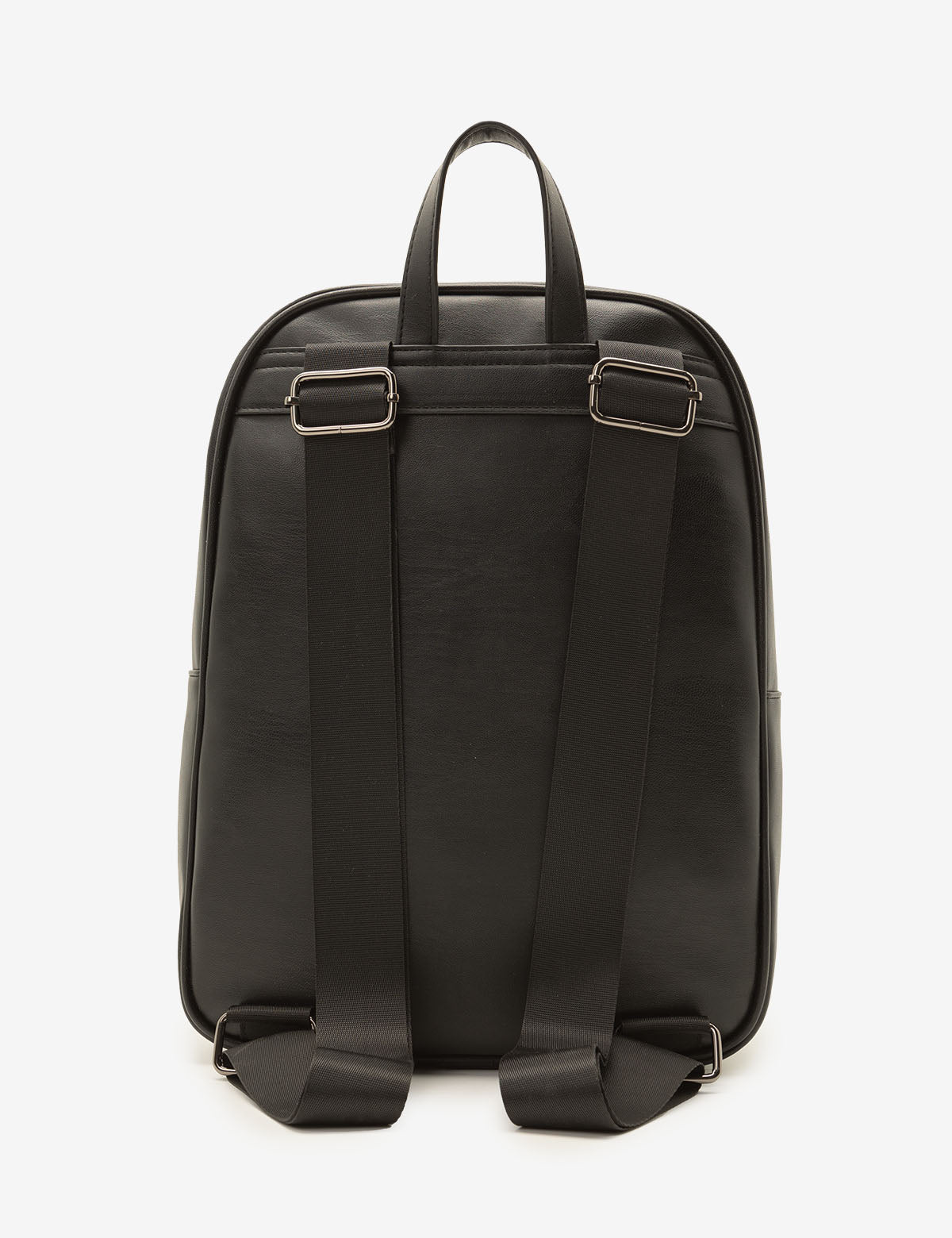Luxury Quilted PU Backpack with Adjustable Straps & Zippered Pockets
