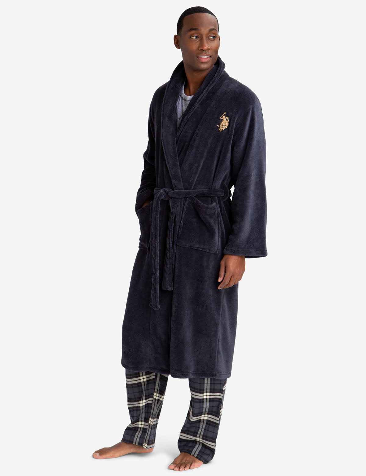 Luxury Plush Robe for Women & Men - Soft Bathrobe