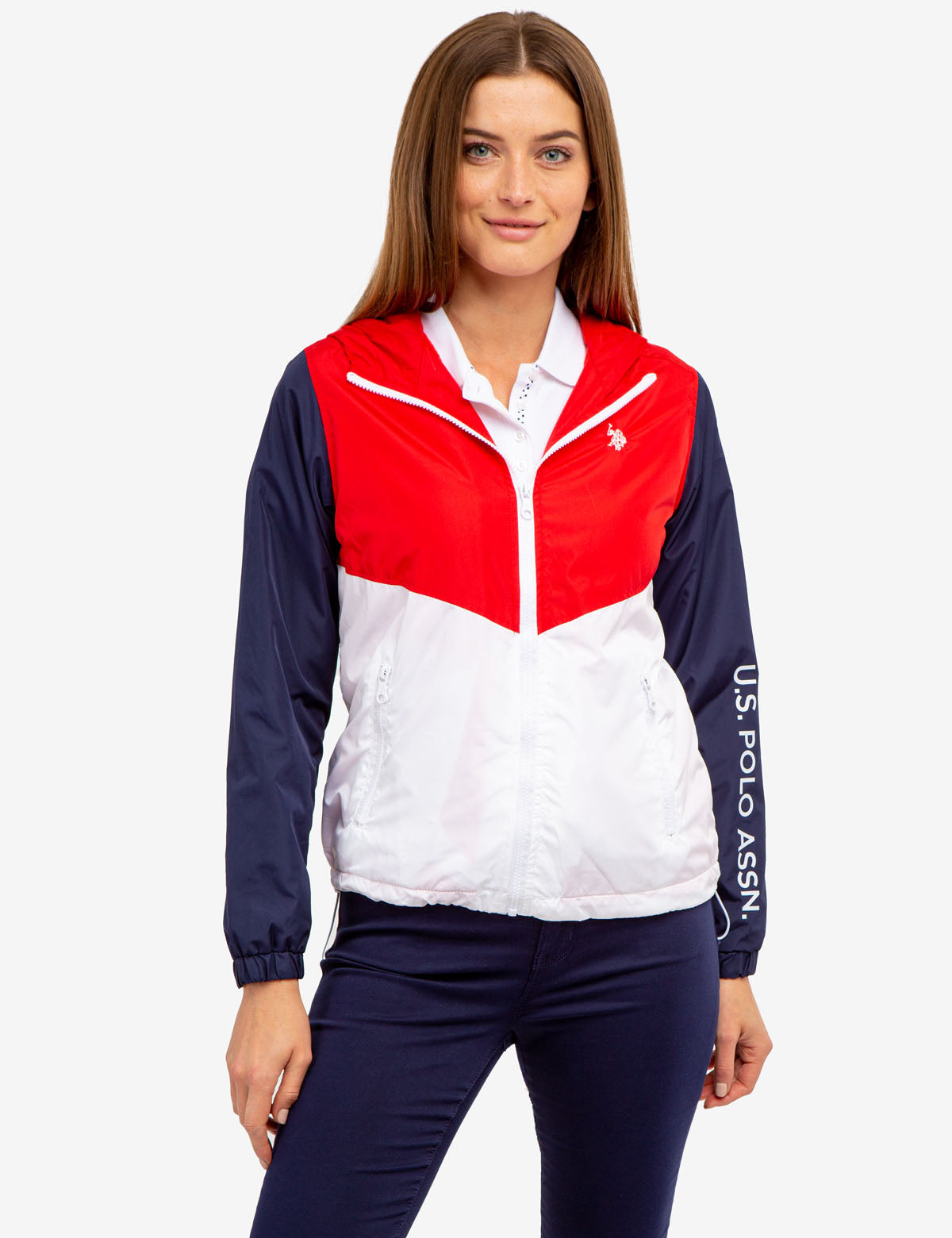 Americana Polar Fleece Jacket - Cozy & Warm Winter Outerwear