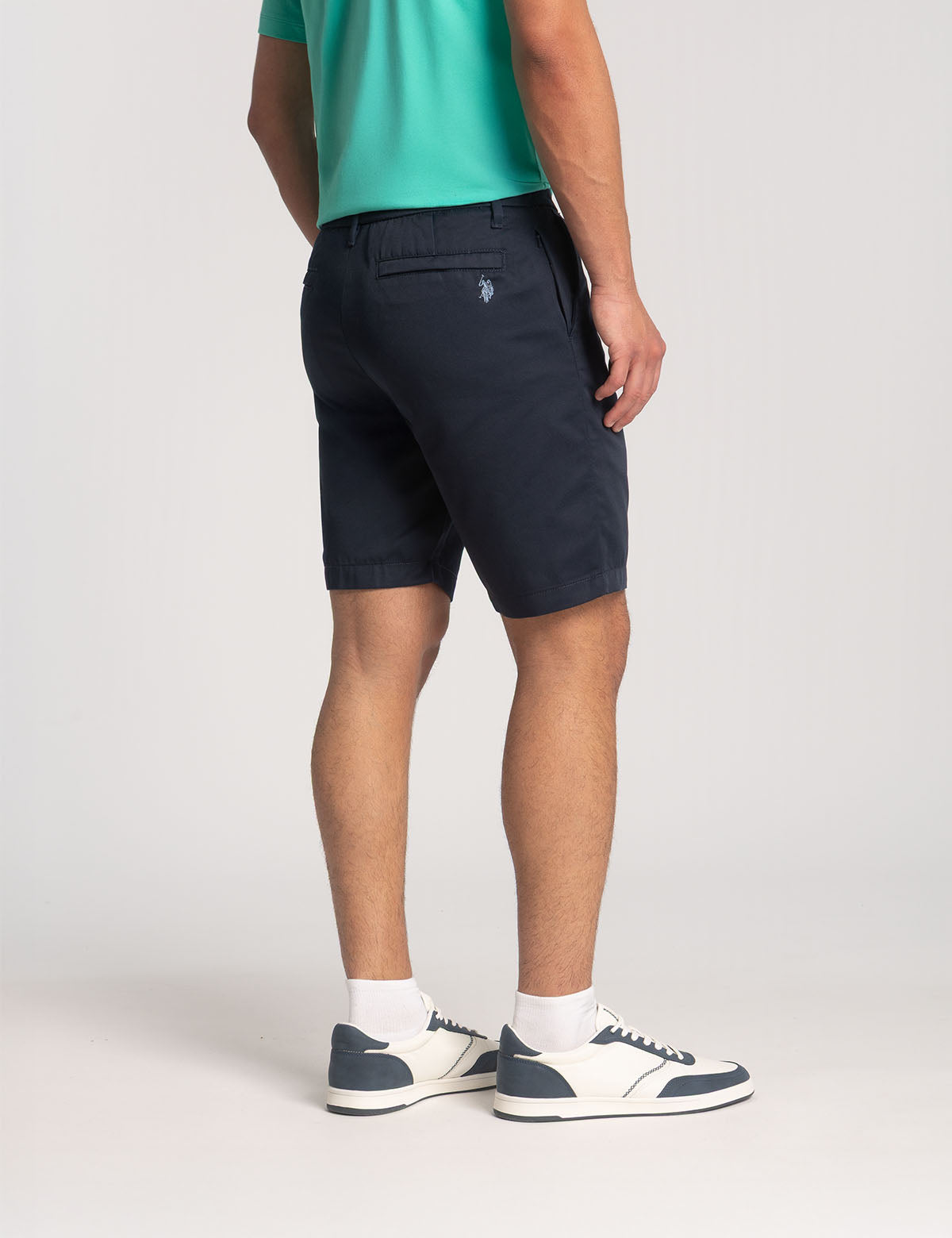 Men's Stretch Twill Shorts with Comfort Waistband