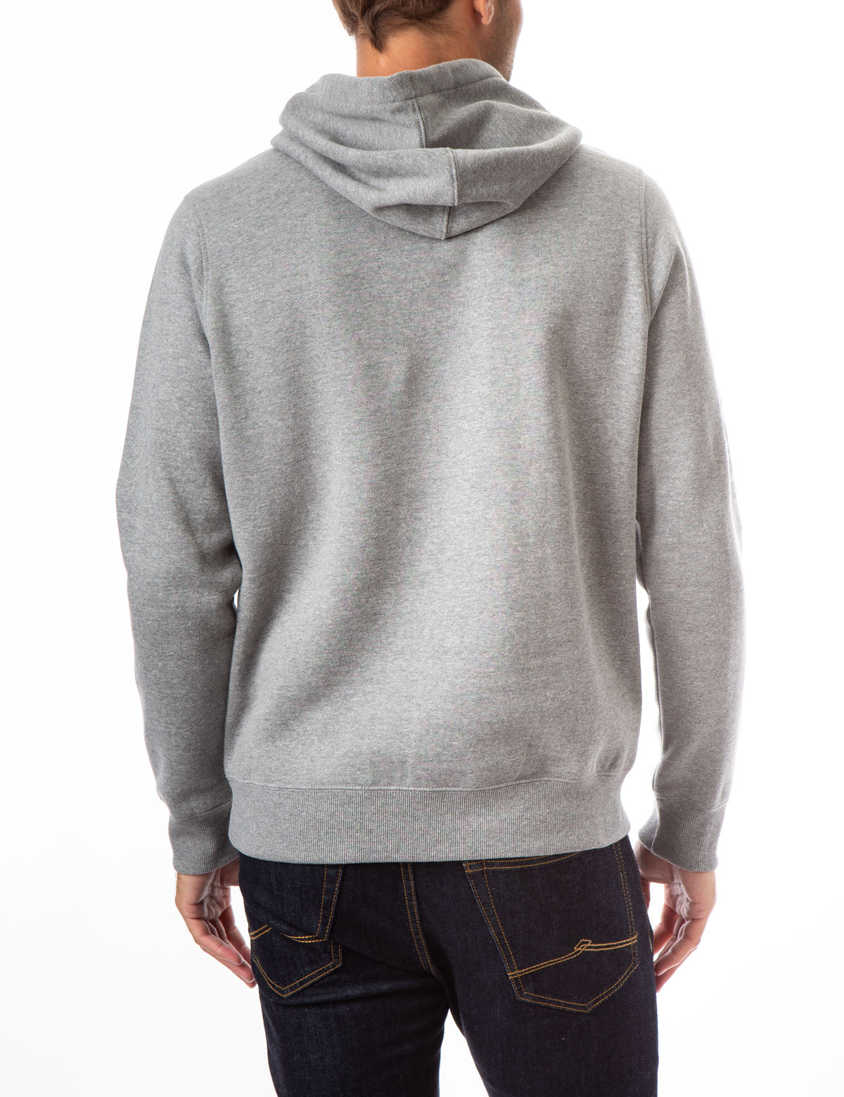 U.S. Polo Assn. Hooded Pullover Sweatshirt with Embroidered Logo