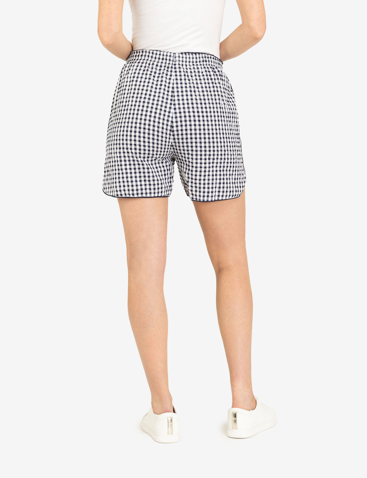 Men's Drawstring Piped Shorts - Casual Comfort Fit