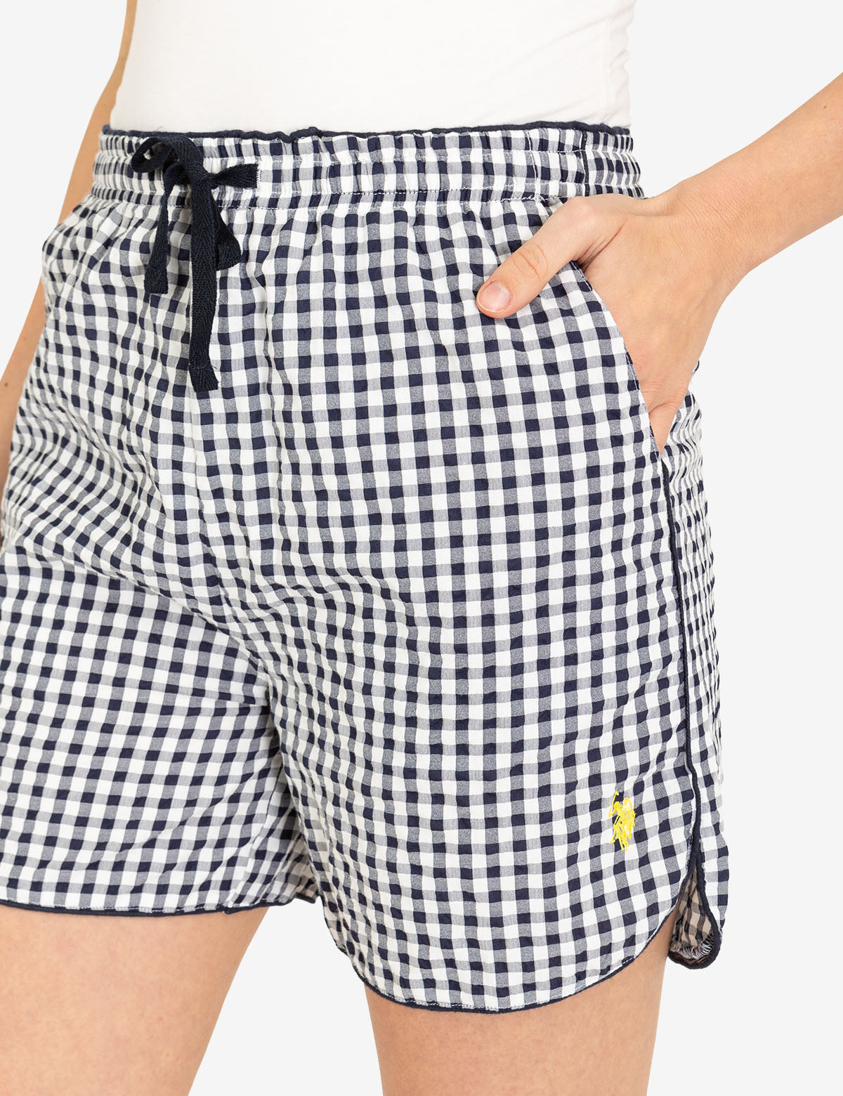Men's Drawstring Piped Shorts - Casual Comfort Fit