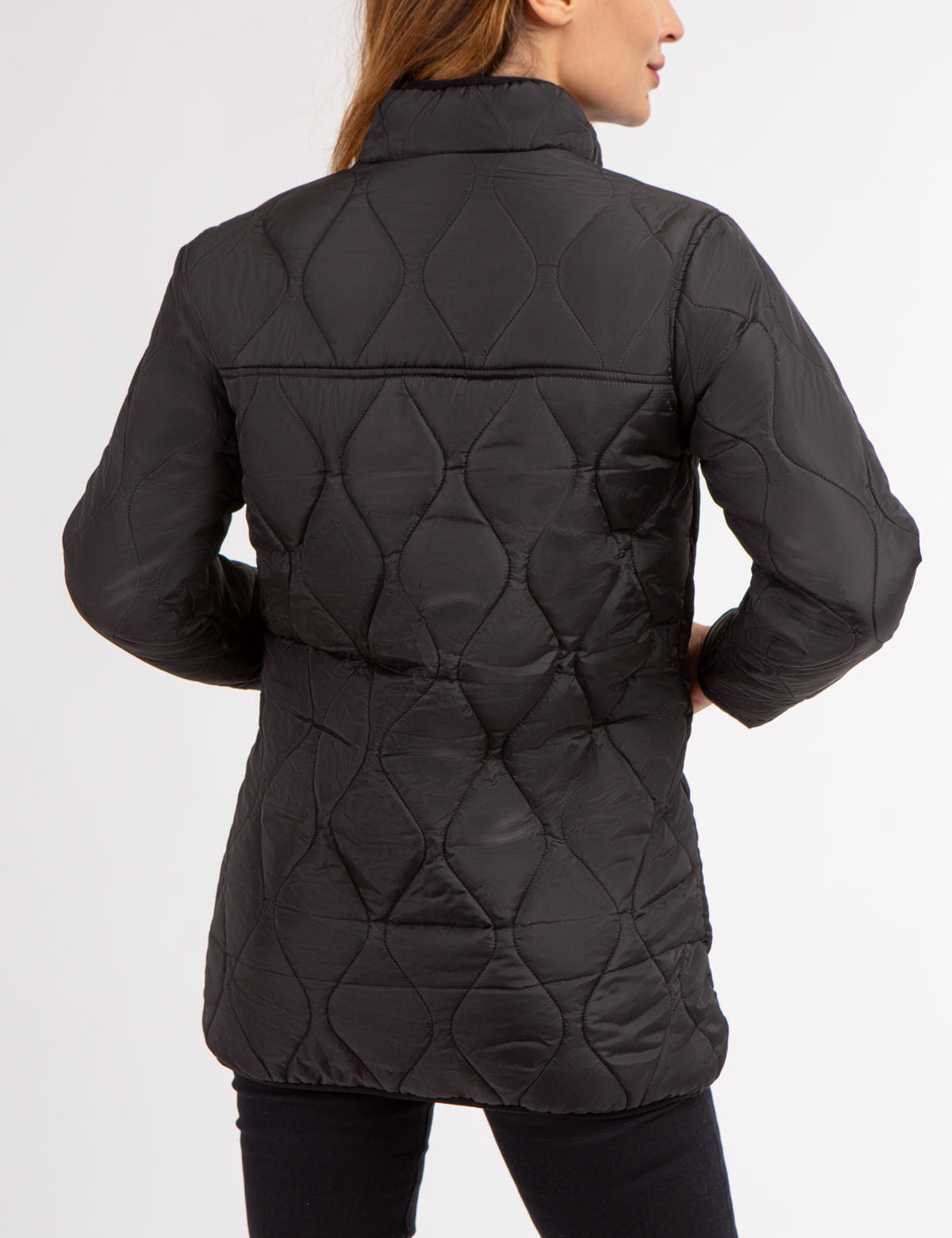 Quilted Snap Jacket – Stylish Outerwear for Women & Men