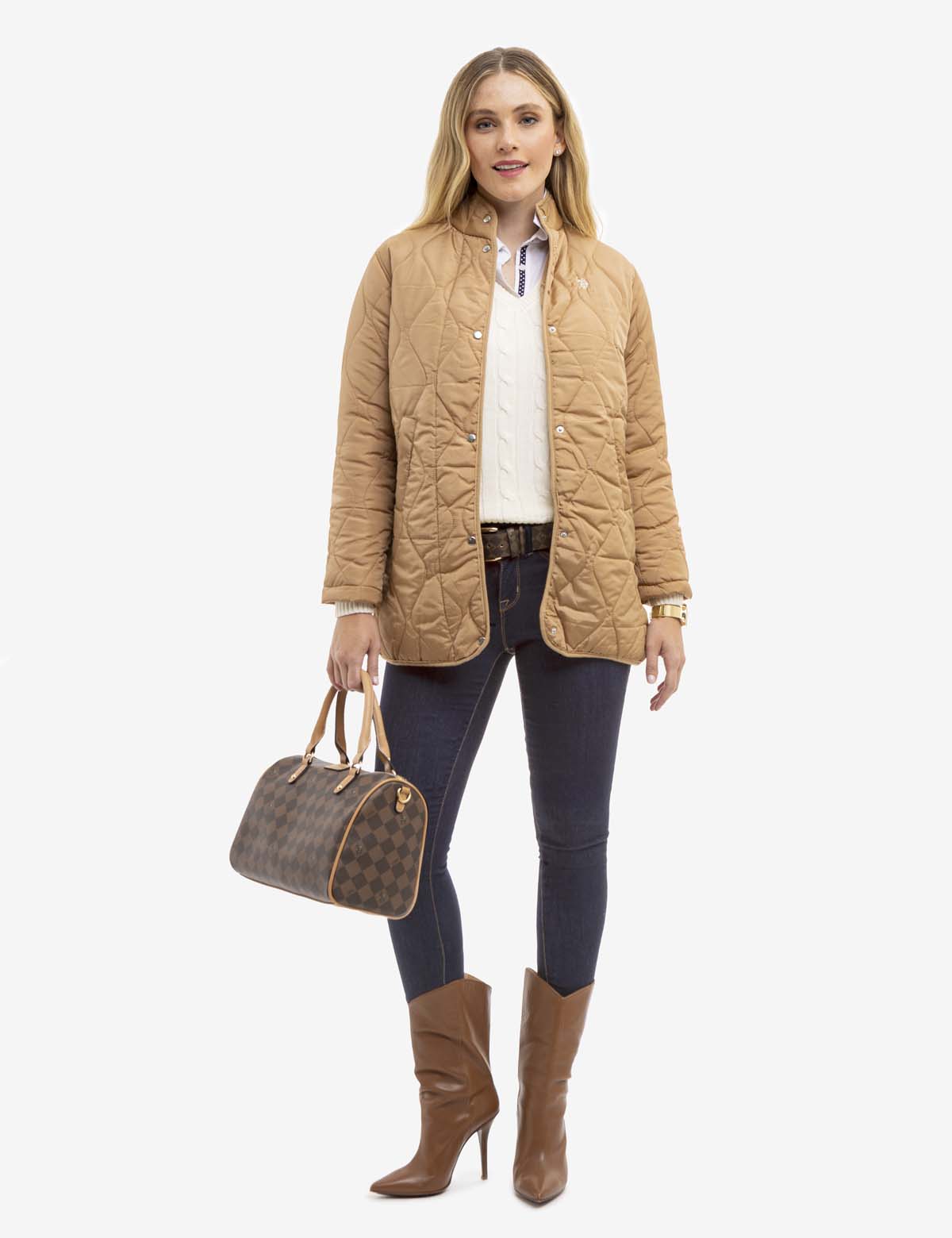 Quilted Snap Jacket – Stylish Outerwear for Women & Men