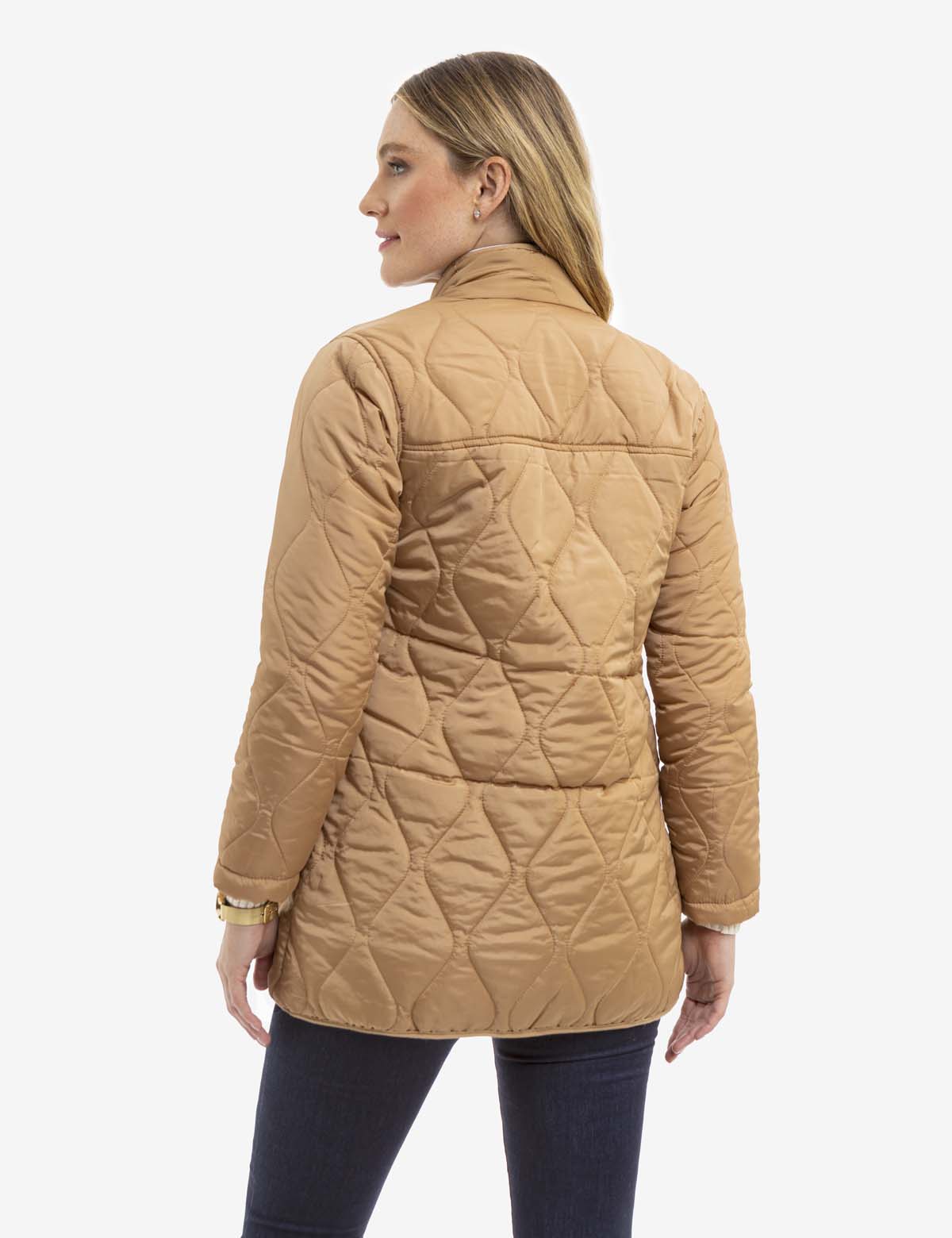 Quilted Snap Jacket – Stylish Outerwear for Women & Men
