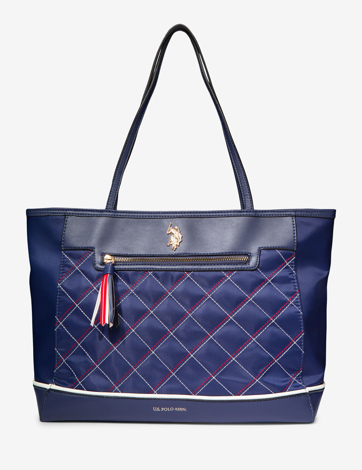 Quilted Nylon Tote Bag - Stylish & Durable Shoulder Bag