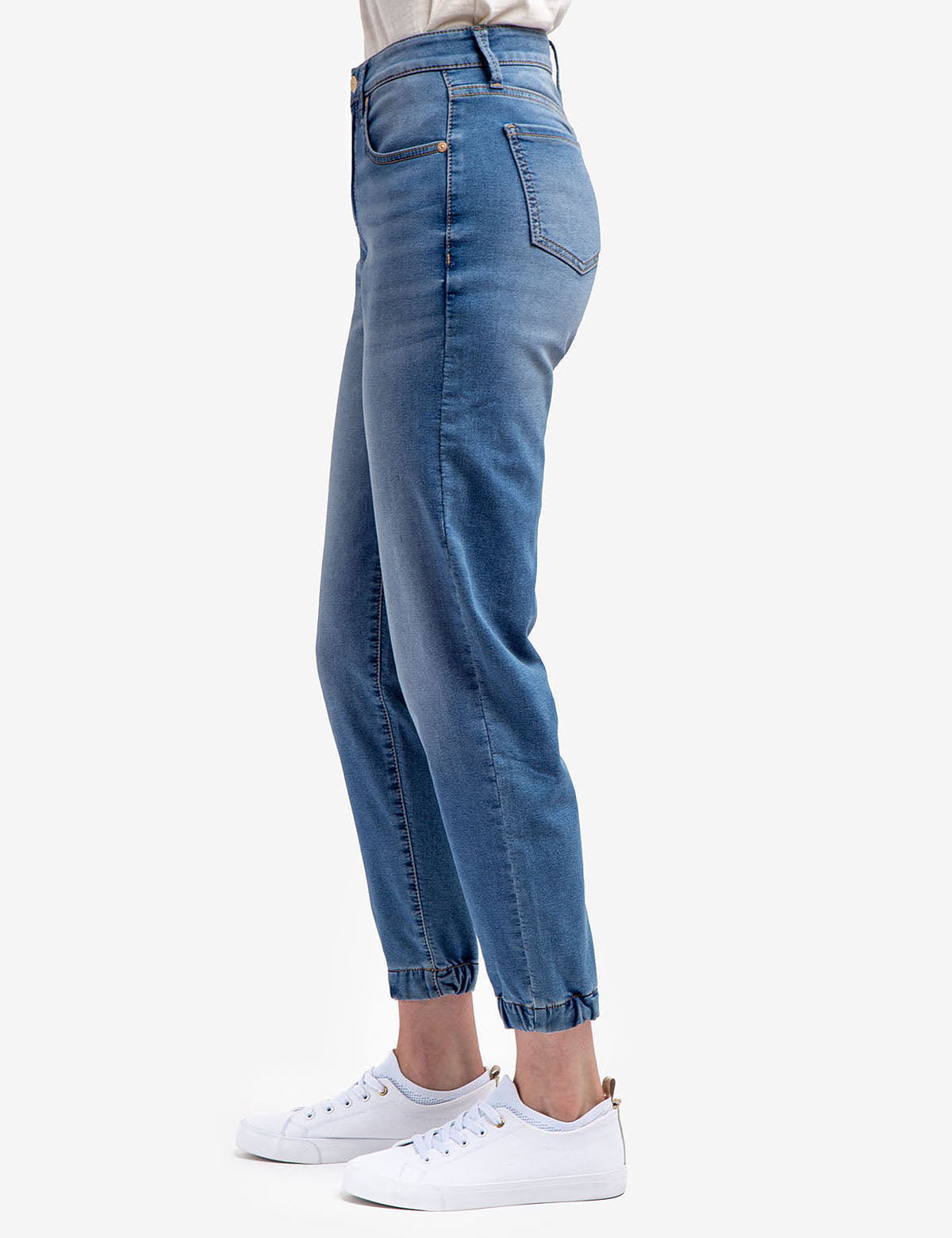Men's Relaxed Fit Denim Joggers - Comfortable Casual Pants