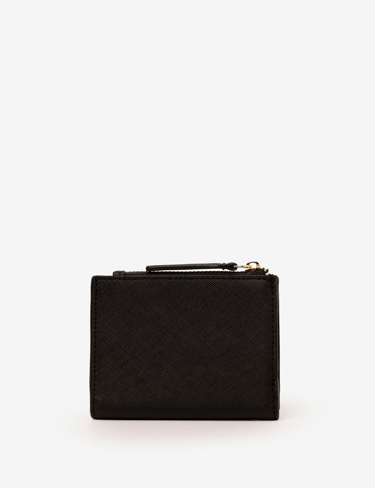 Leather Logo Snap Wallet - Slim RFID Blocking Card Holder