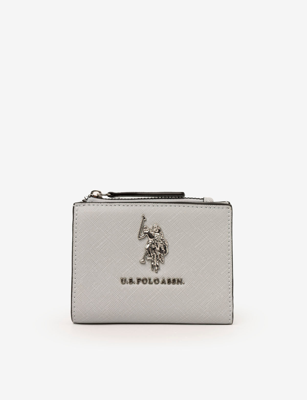 Leather Logo Snap Wallet - Slim RFID Blocking Card Holder