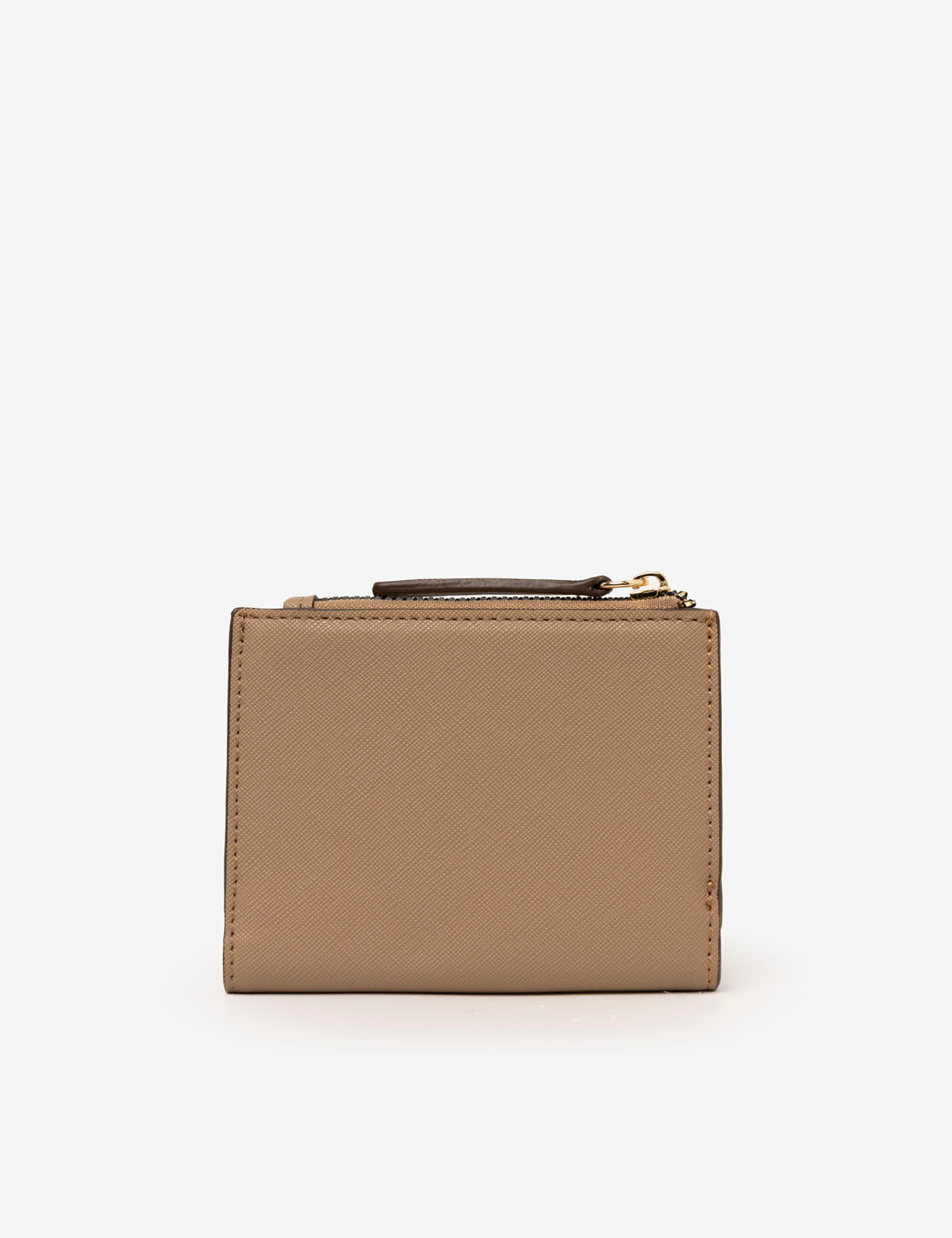 Leather Logo Snap Wallet - Slim RFID Blocking Card Holder