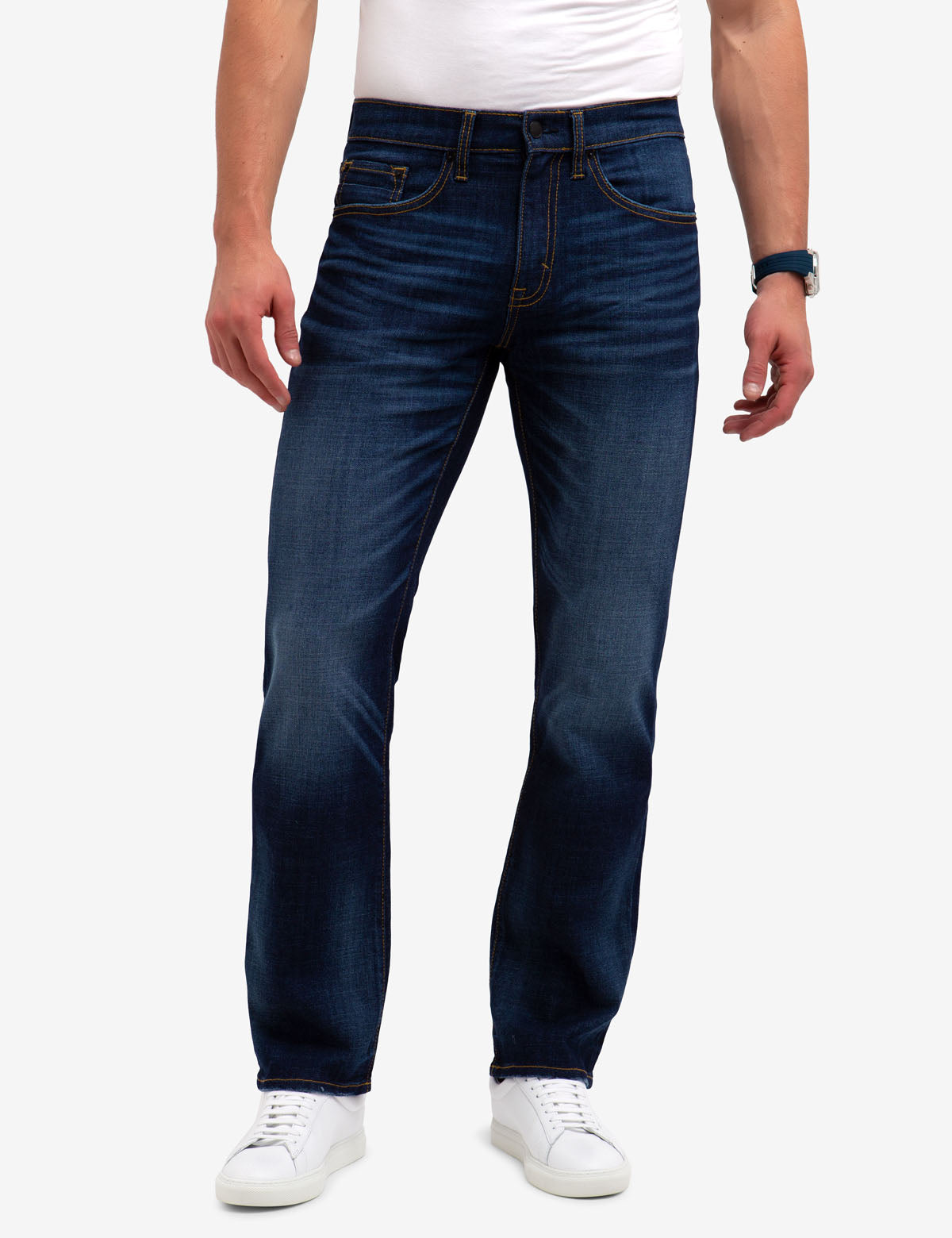 REPREVE® Eco-Friendly Black Straight Fit Jeans | Recycled Denim