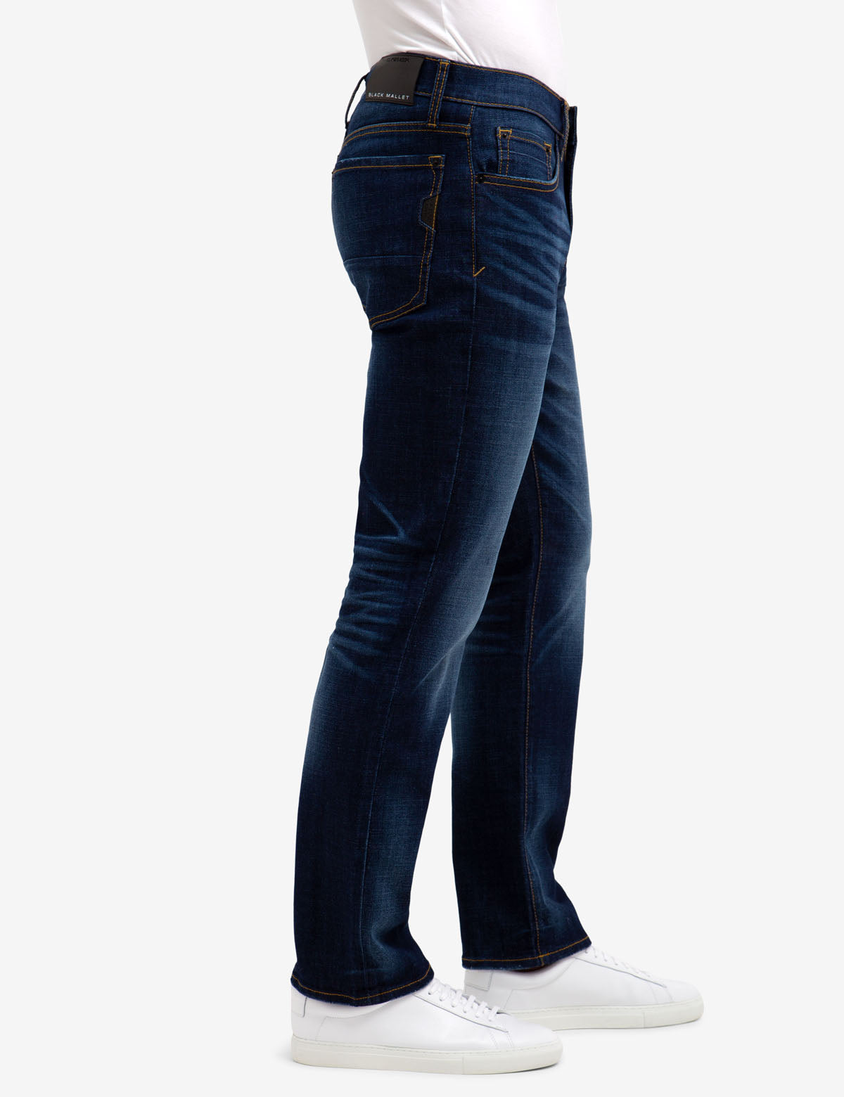 REPREVE® Eco-Friendly Black Straight Fit Jeans | Recycled Denim