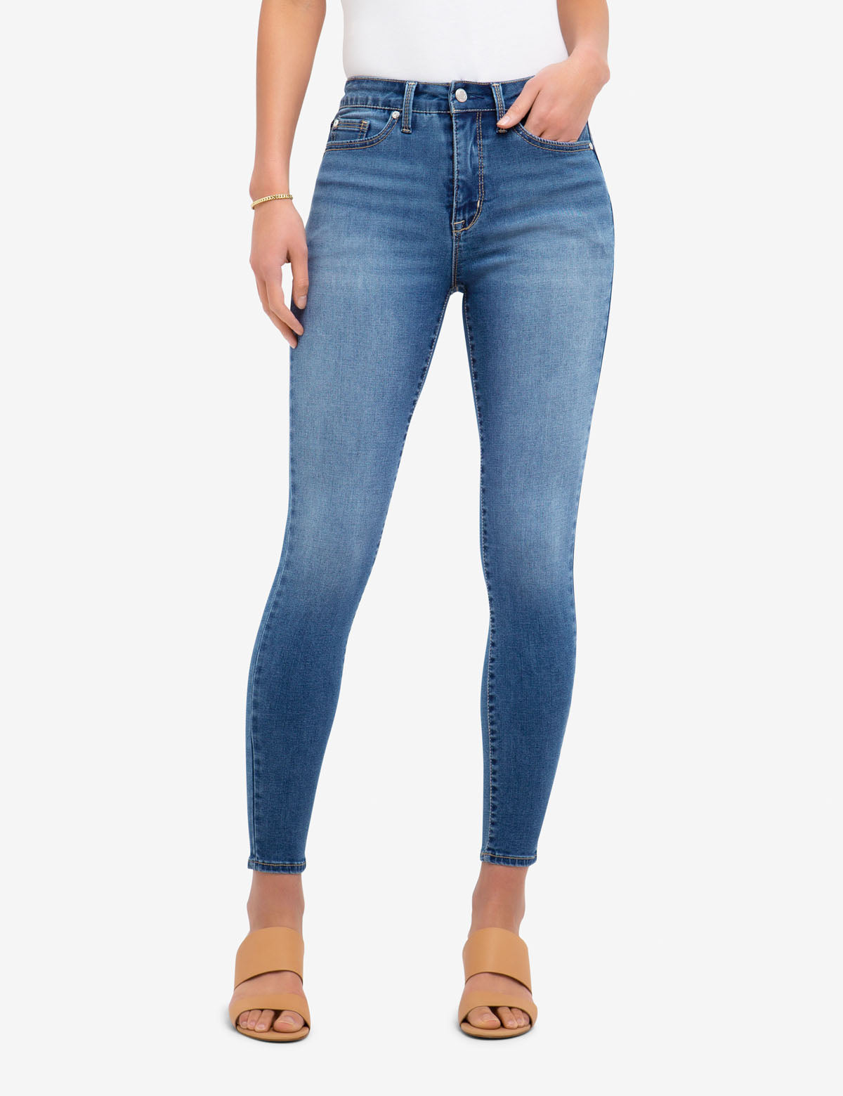 REPREVE® High Rise Stretch Jeggings - Eco-Friendly Denim Leggings