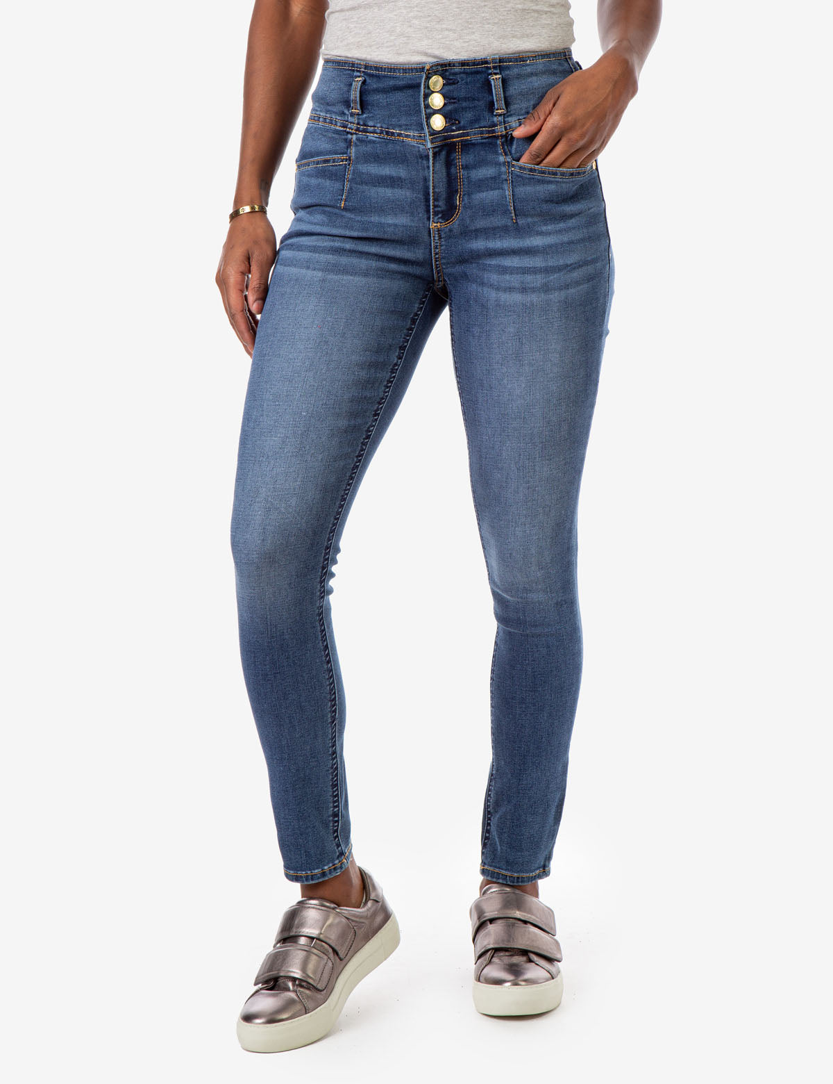 REPREVE® High Rise Jeggings - Stretch Denim with Recycled Polyester