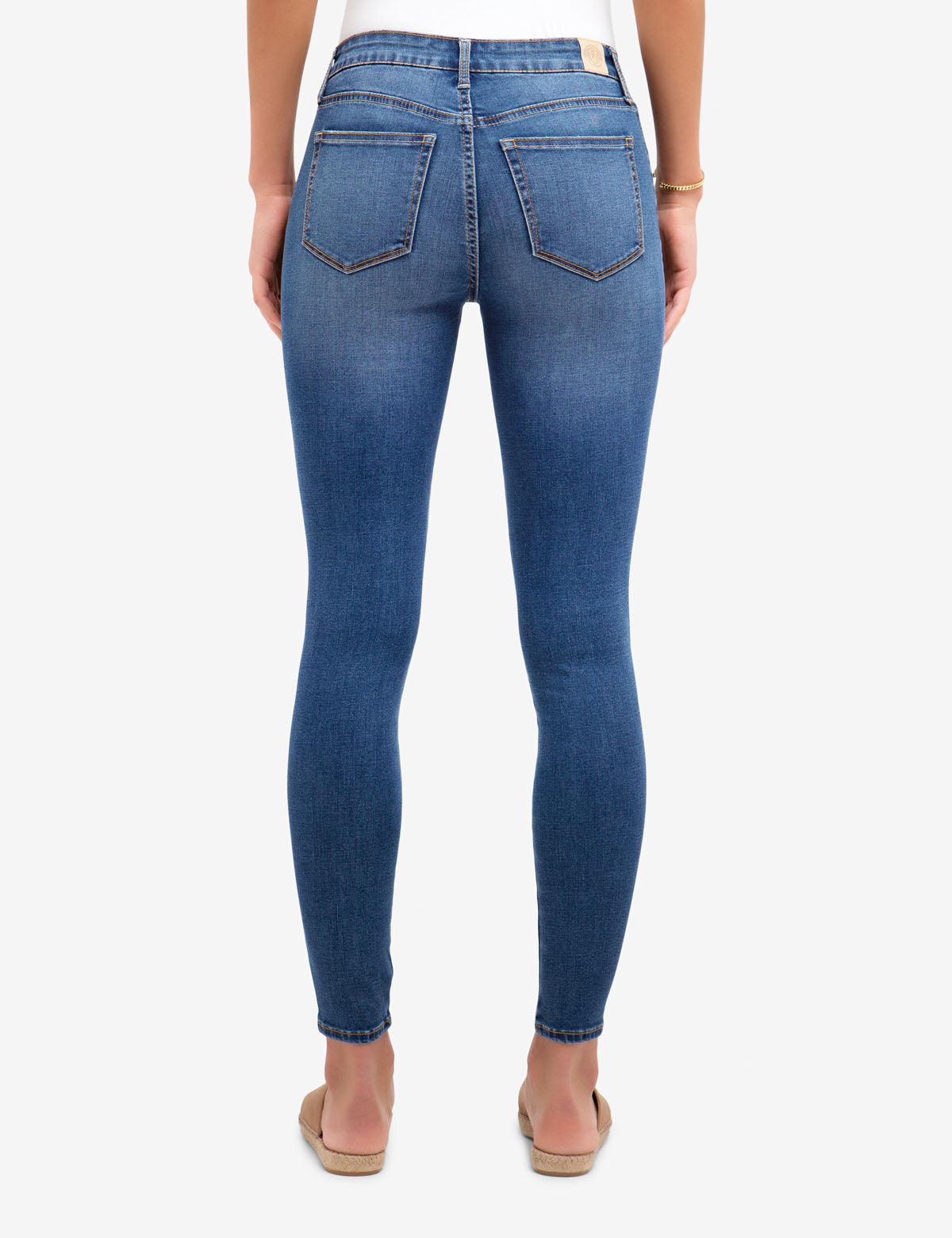 REPREVE® High Rise Moto Jeans - Stretch Denim Jeggings