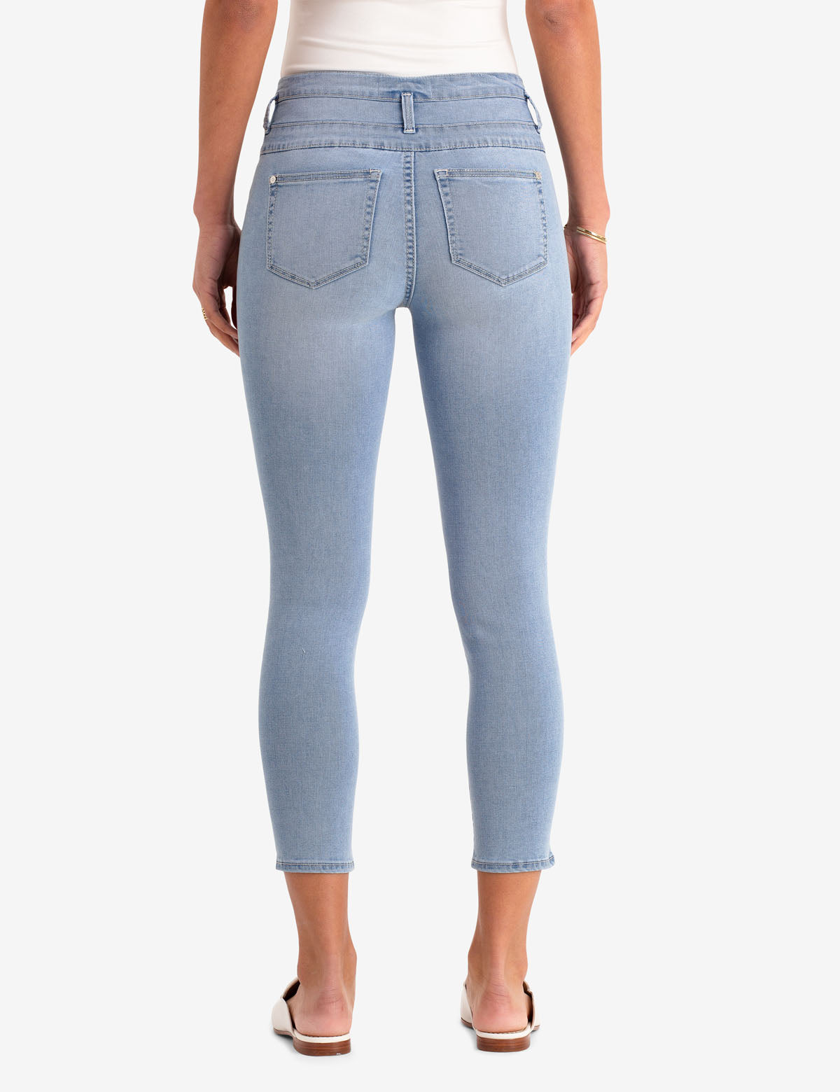 REPREVE® High Rise Cropped Jeggings - Stretchy Eco-Friendly Denim