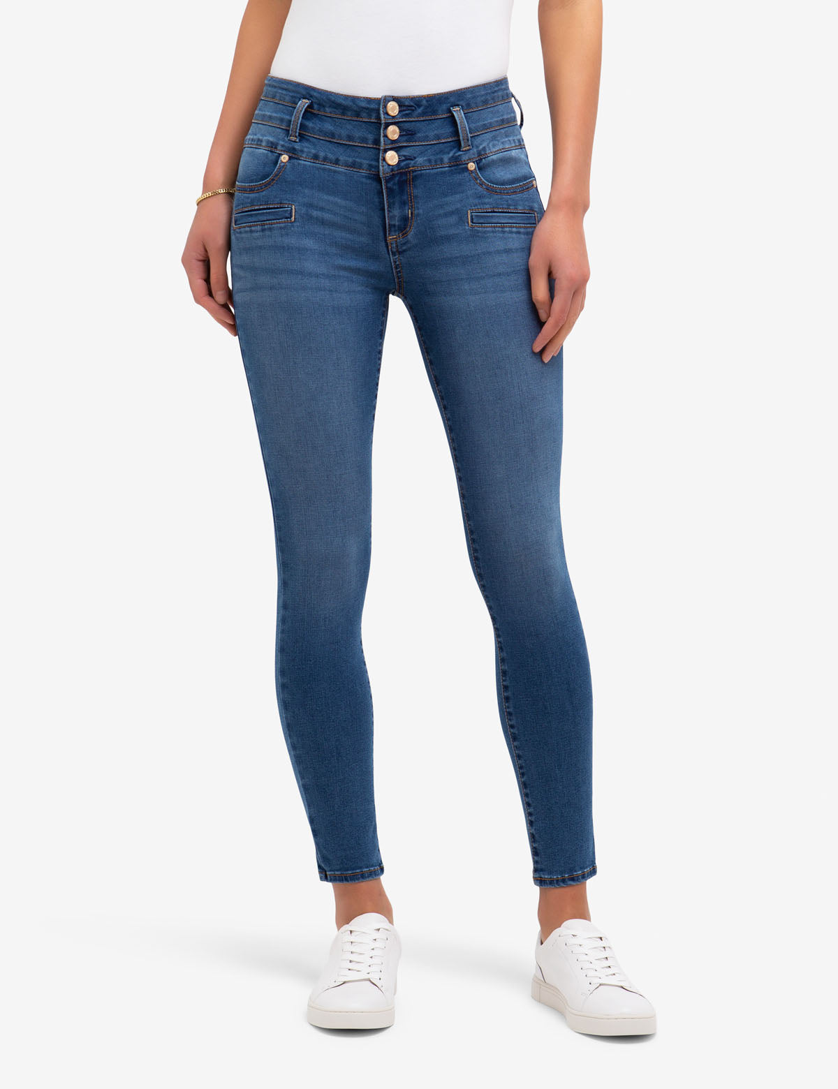 REPREVE® Eco-Friendly High Rise Super Skinny Jeans