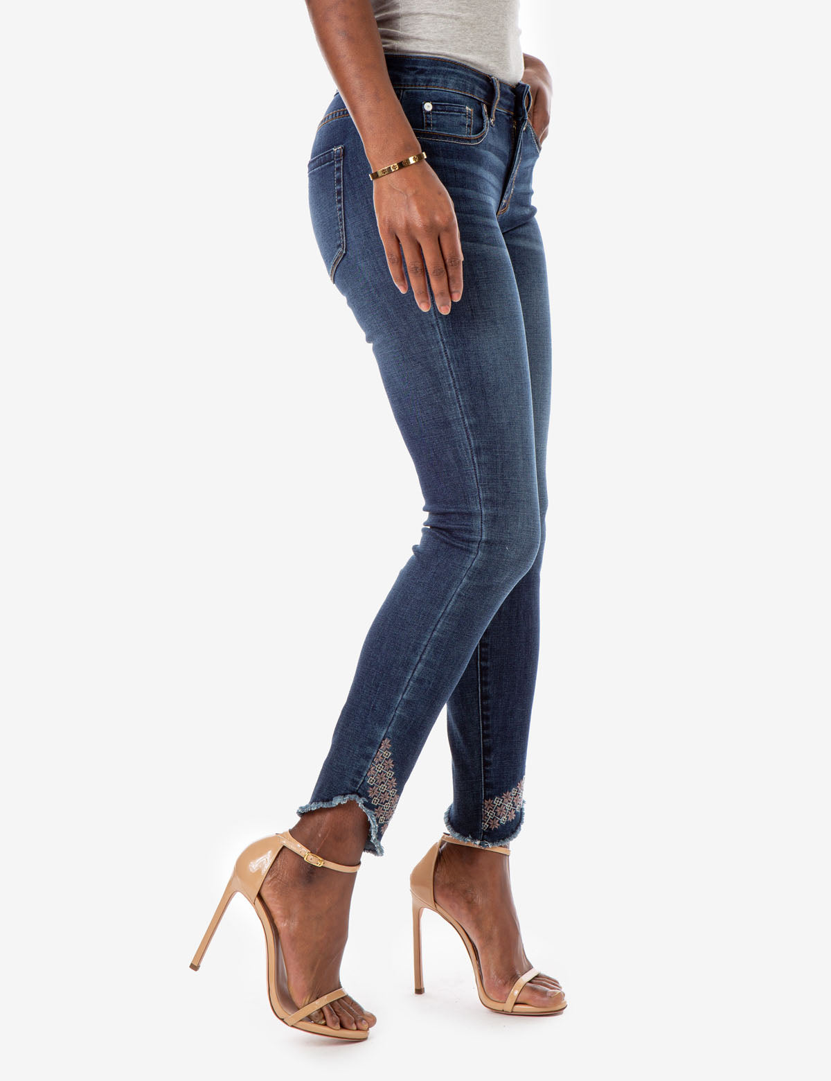 REPREVE® Eco-Friendly Skinny Jeans - Mid Rise, Stretch Denim