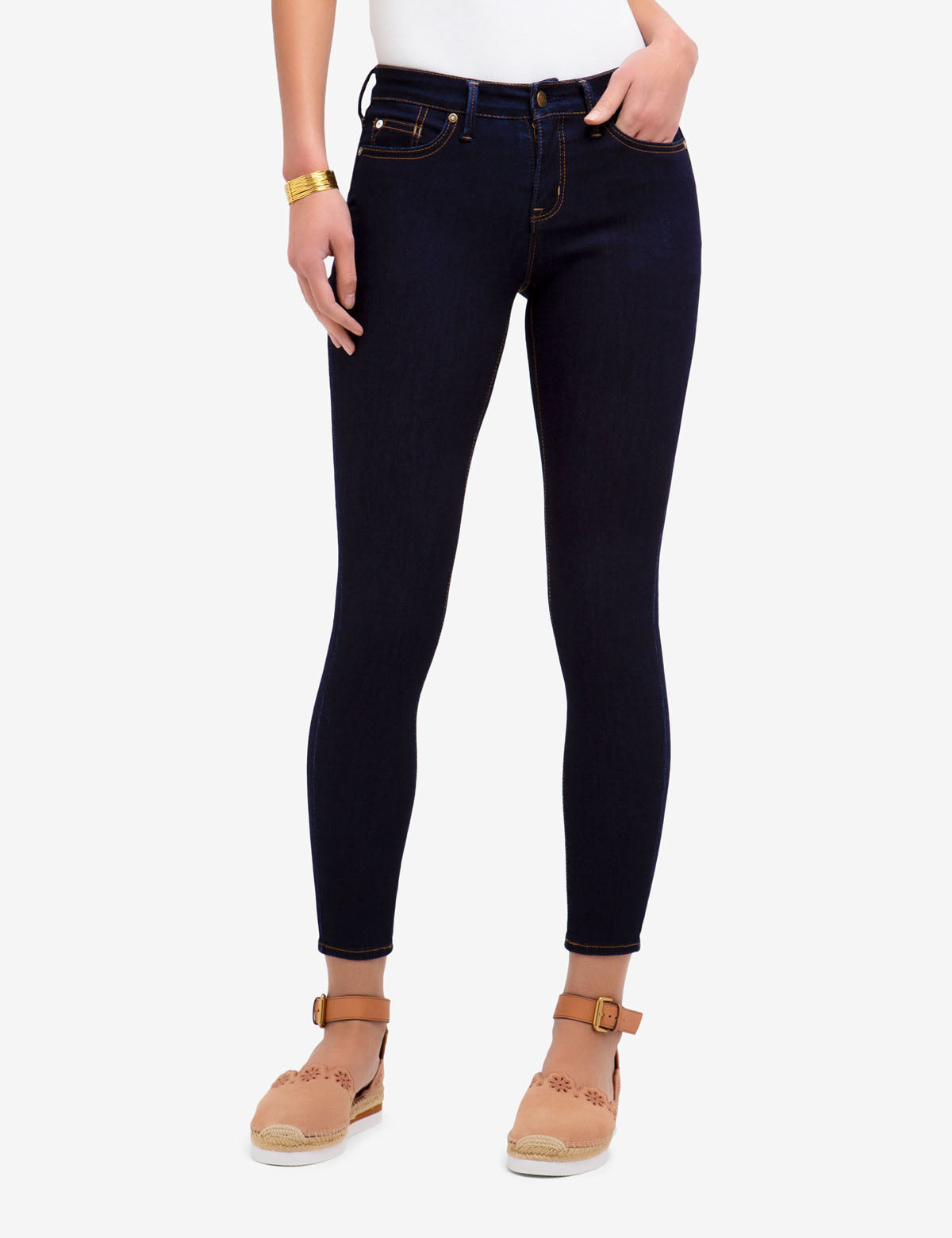 REPREVE® Mid Rise Stretch Denim Jeggings - Eco-Friendly Jeans