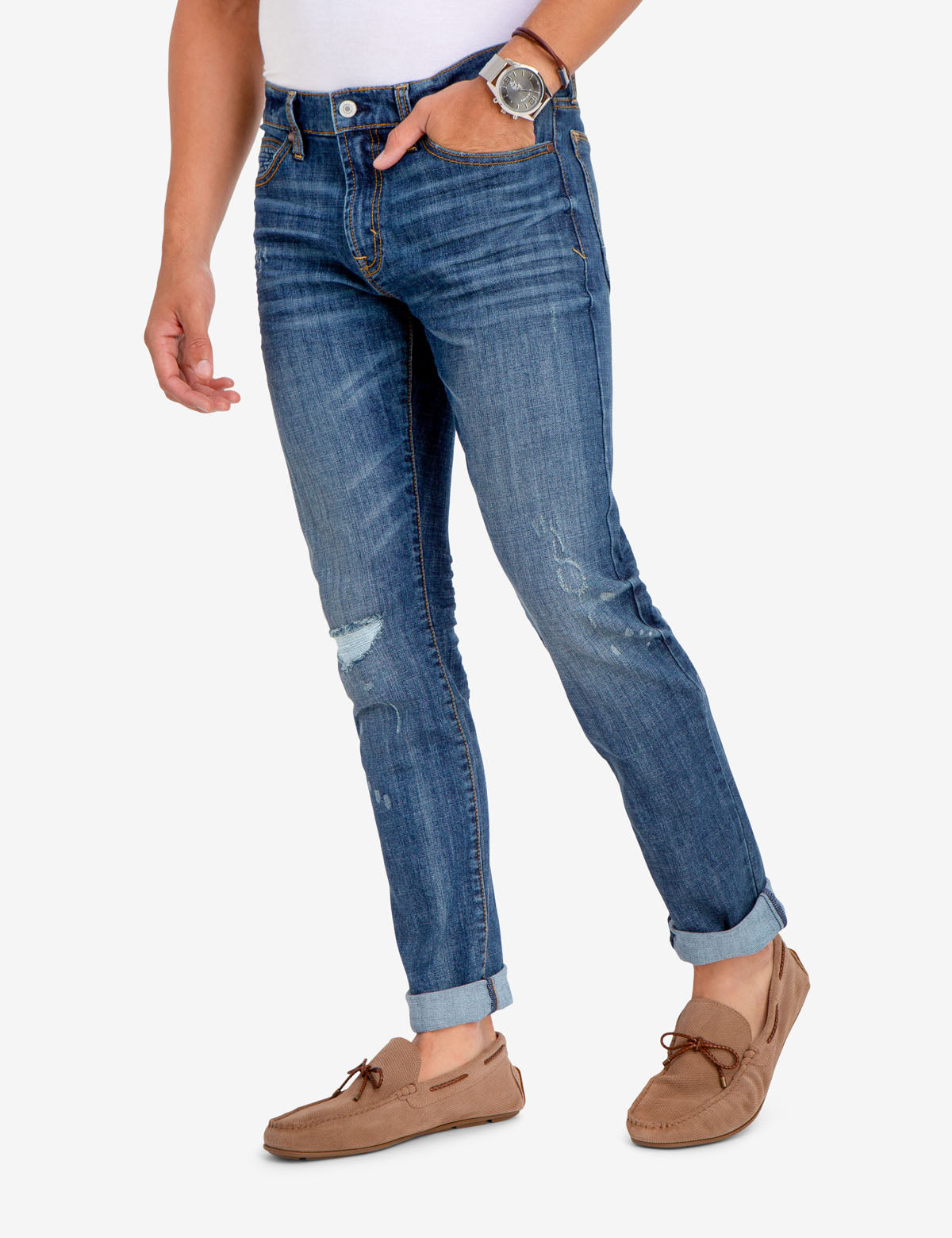 U.S. Polo Assn. REPREVE® Eco-Friendly Skinny Jeans - Dark Wash