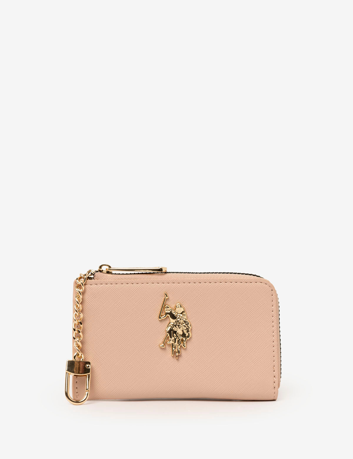 Compact Zip Coin Wallet with Keyring – Secure & Stylish Money Holder