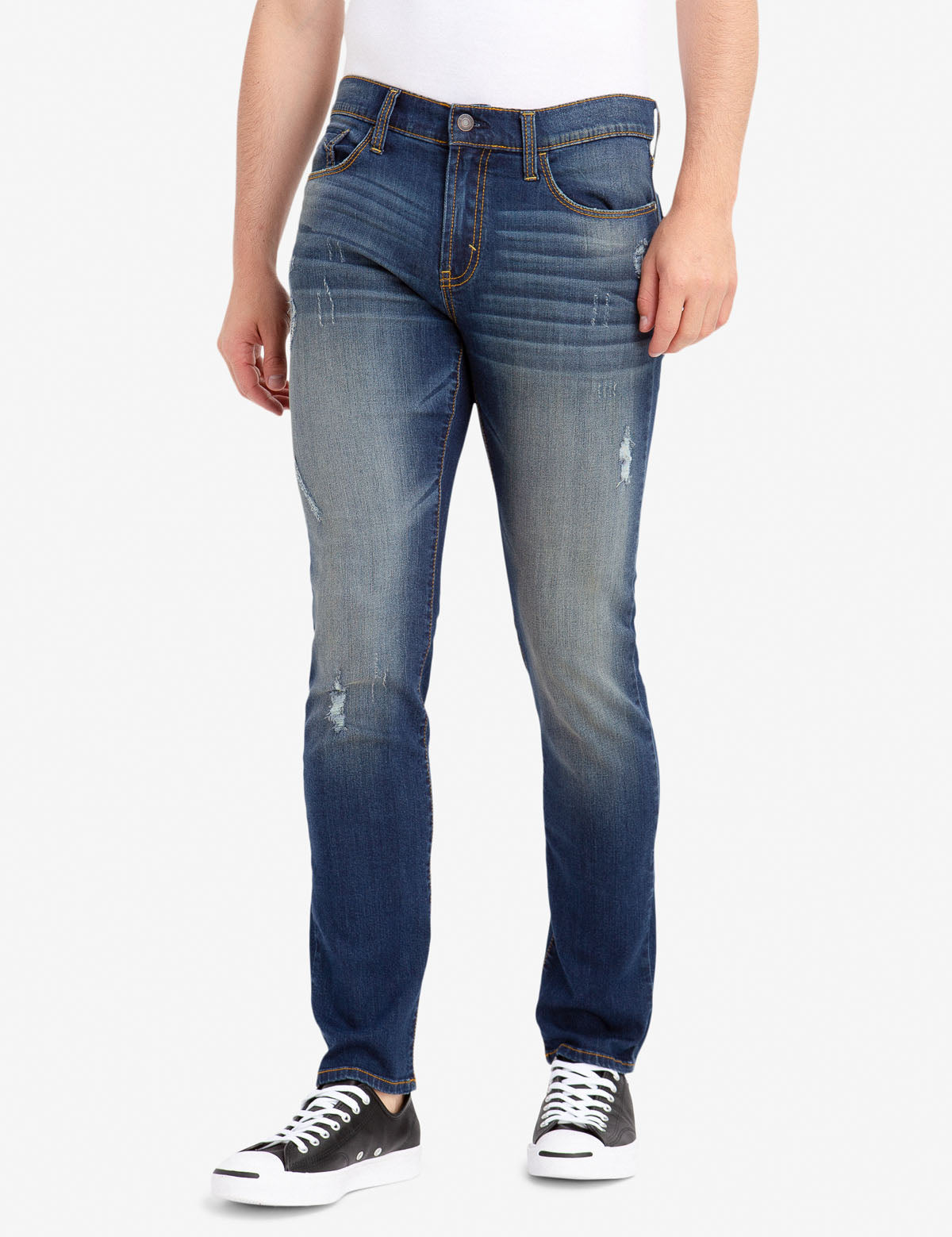 U.S. Polo Assn. REPREVE® Eco-Friendly Skinny Jeans - Dark Wash