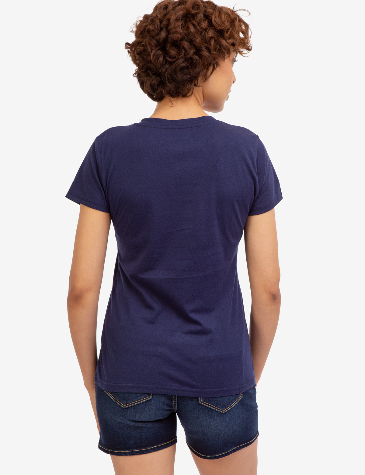 Retro USPA Graphic V-Neck T-Shirt
