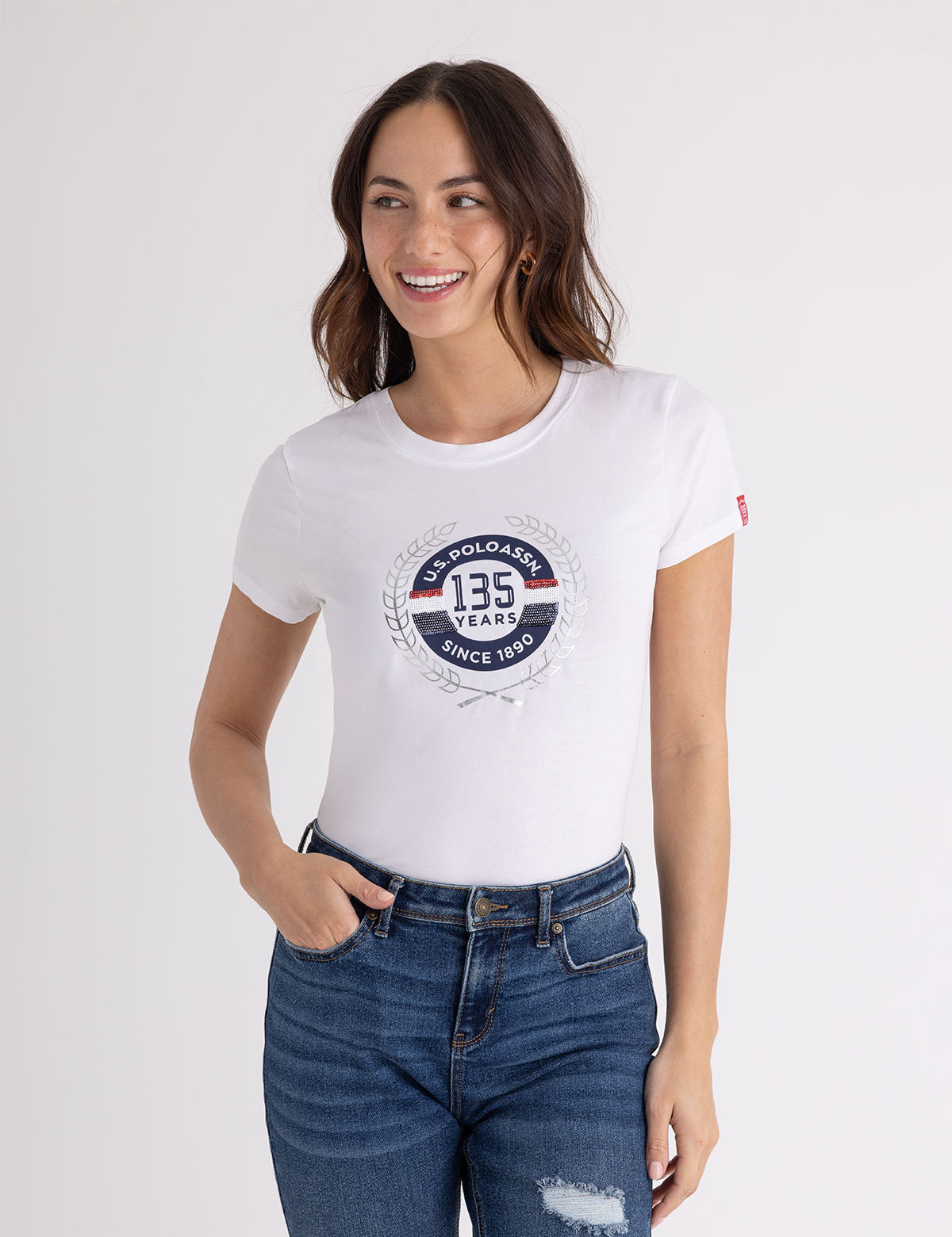 135th Anniversary Sequin T-Shirt - Sparkling Celebration Top