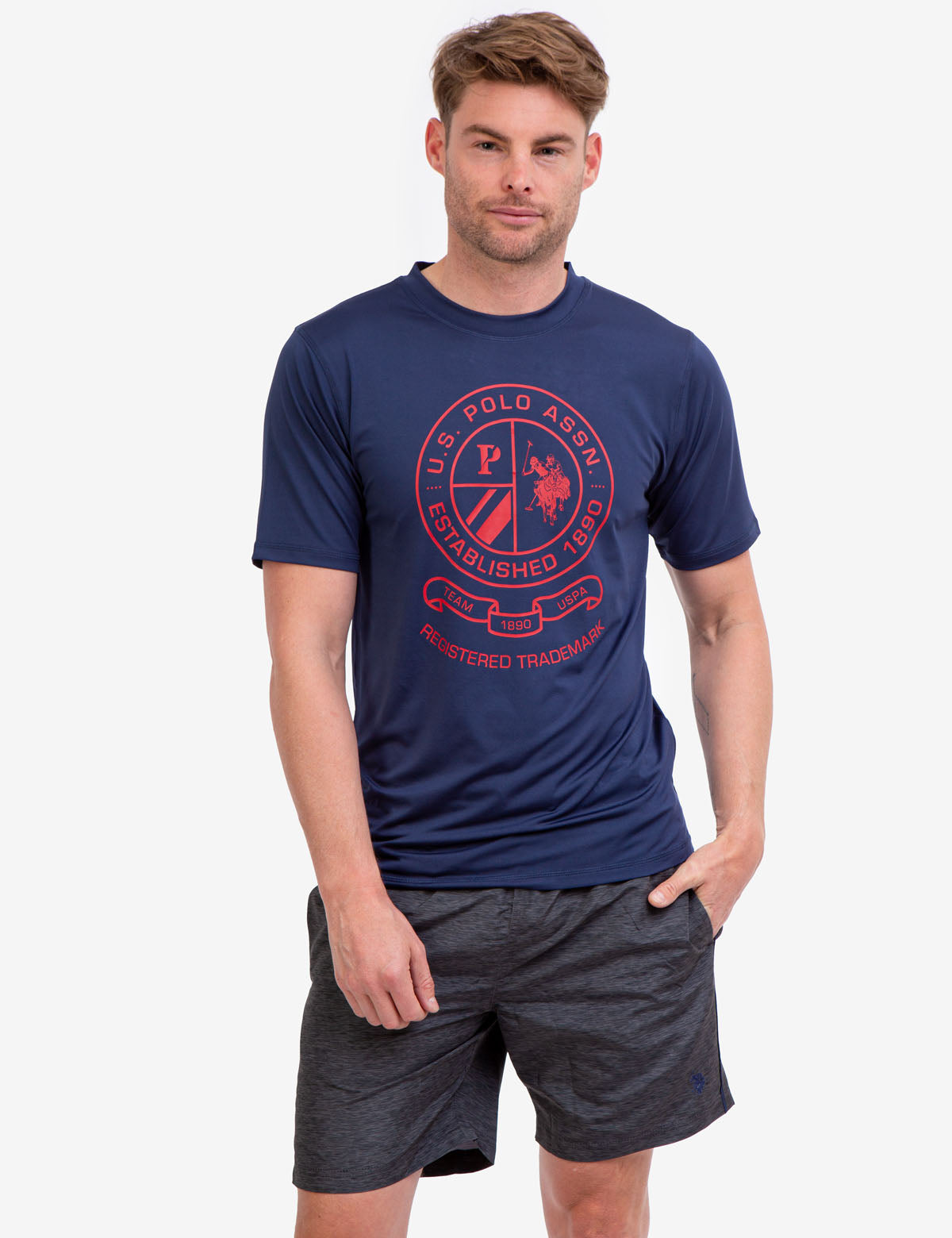 U.S. Polo Assn. UV Protection Graphic T-Shirt