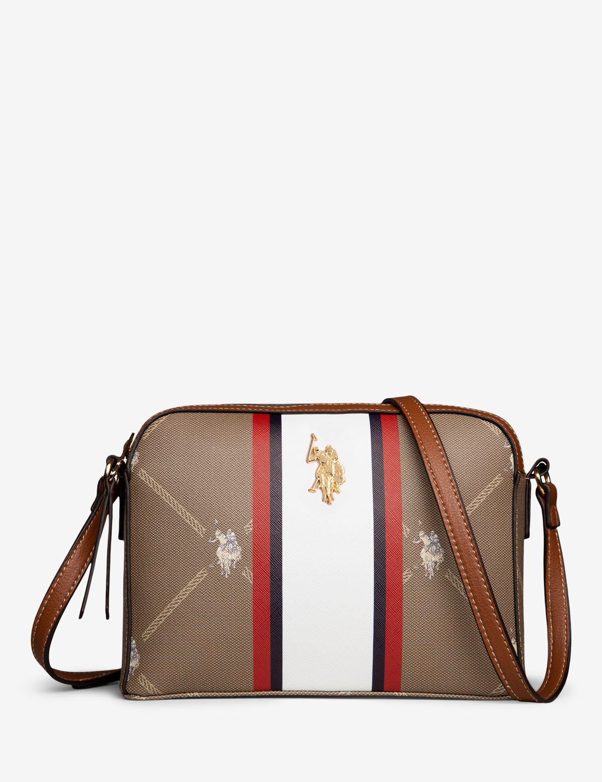 Signature Leather Crossbody Bag - Compact & Stylish