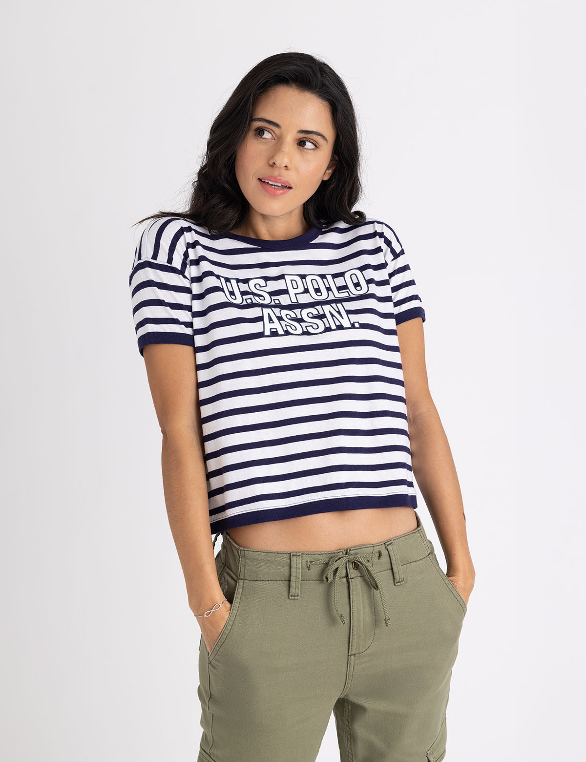 Bold Ringer Stripe Graphic Tee for Men & Women