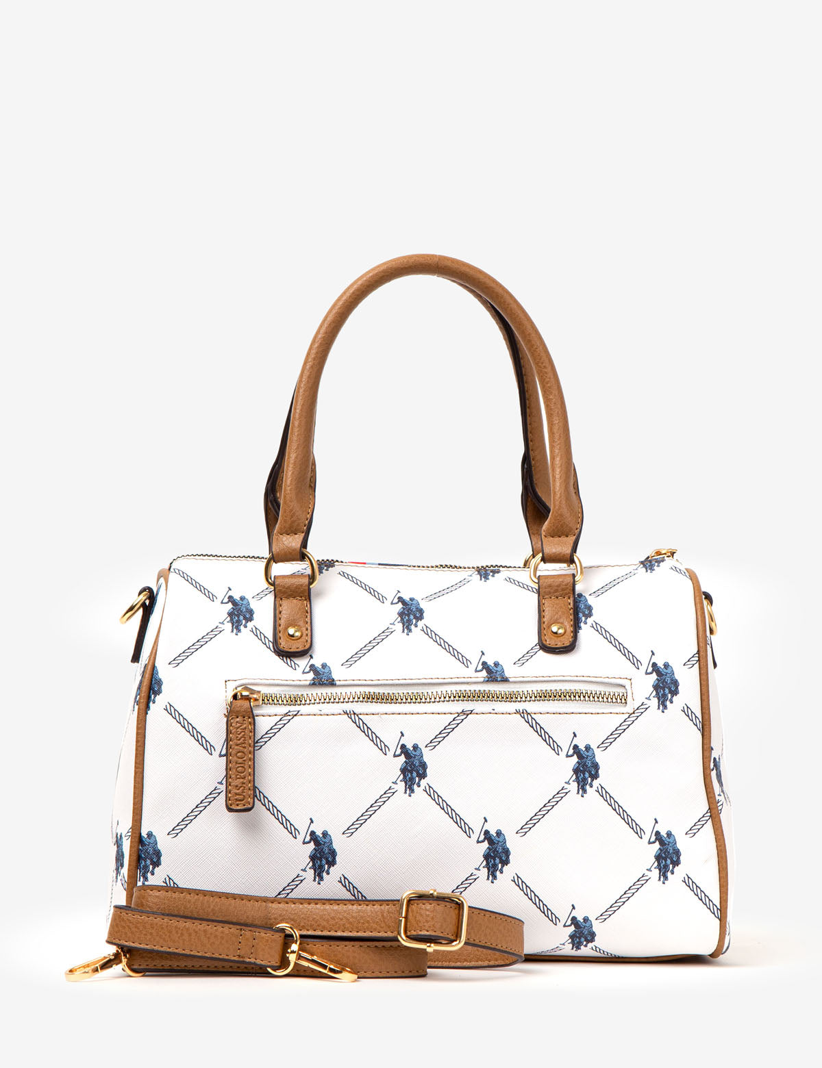 Swifty Signature Leather Satchel Bag for Women