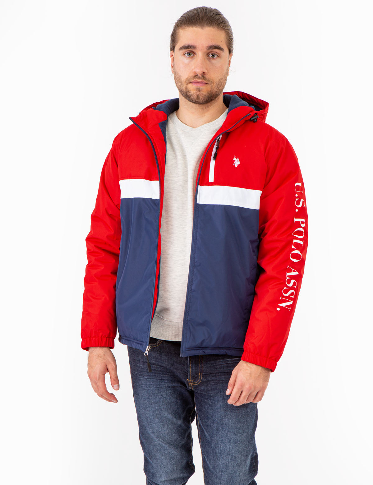 Tri-Color Signature Windbreaker Jacket for Men & Women