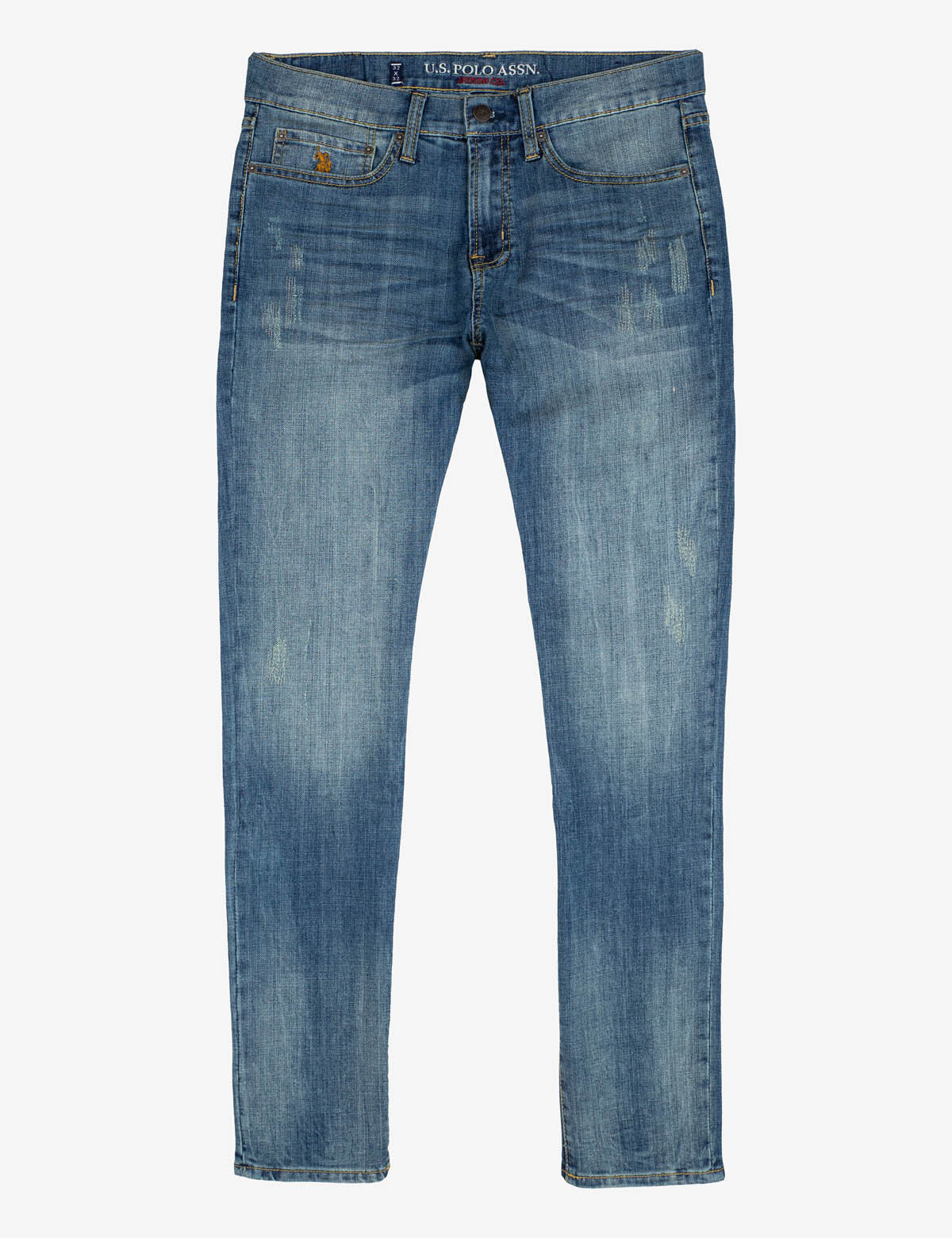 Women's Skinny Jeans - Mid Rise Slim Fit Cotton Blend Stretch