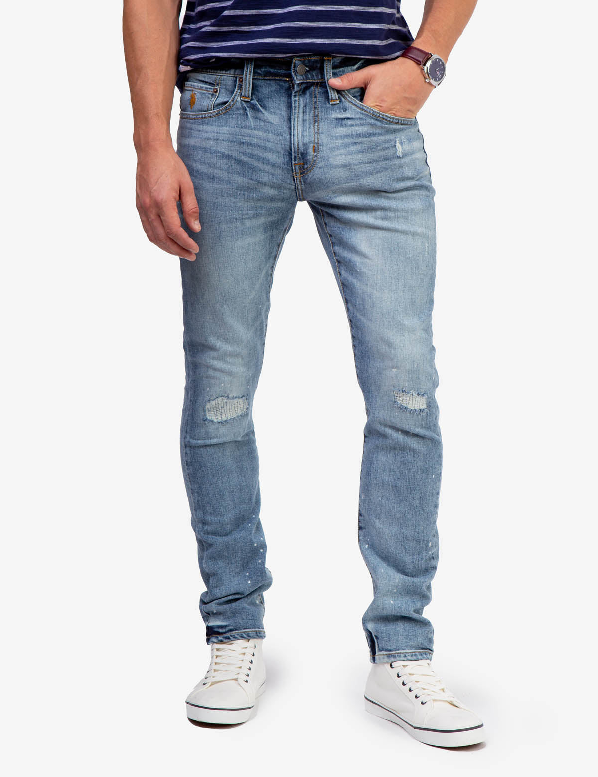 U.S. Polo Assn. Skinny Stretch Fit Jeans for Men