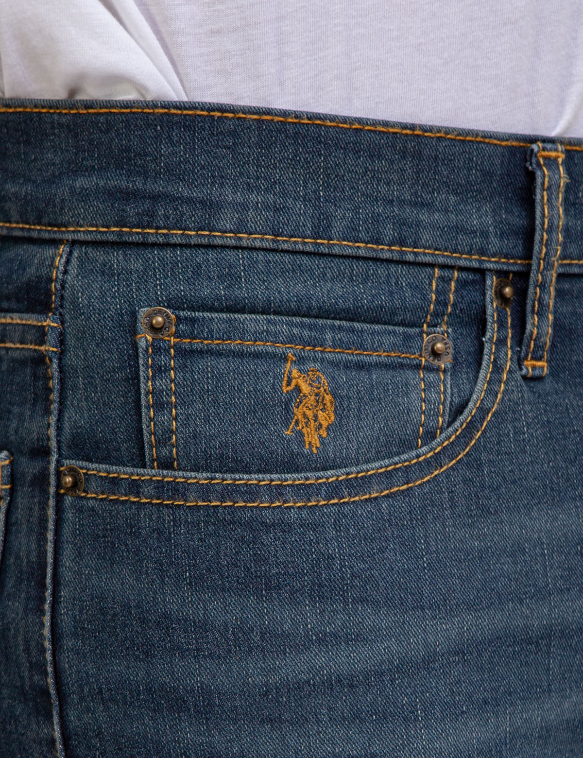 U.S. Polo Assn. Skinny Stretch Fit Jeans for Men