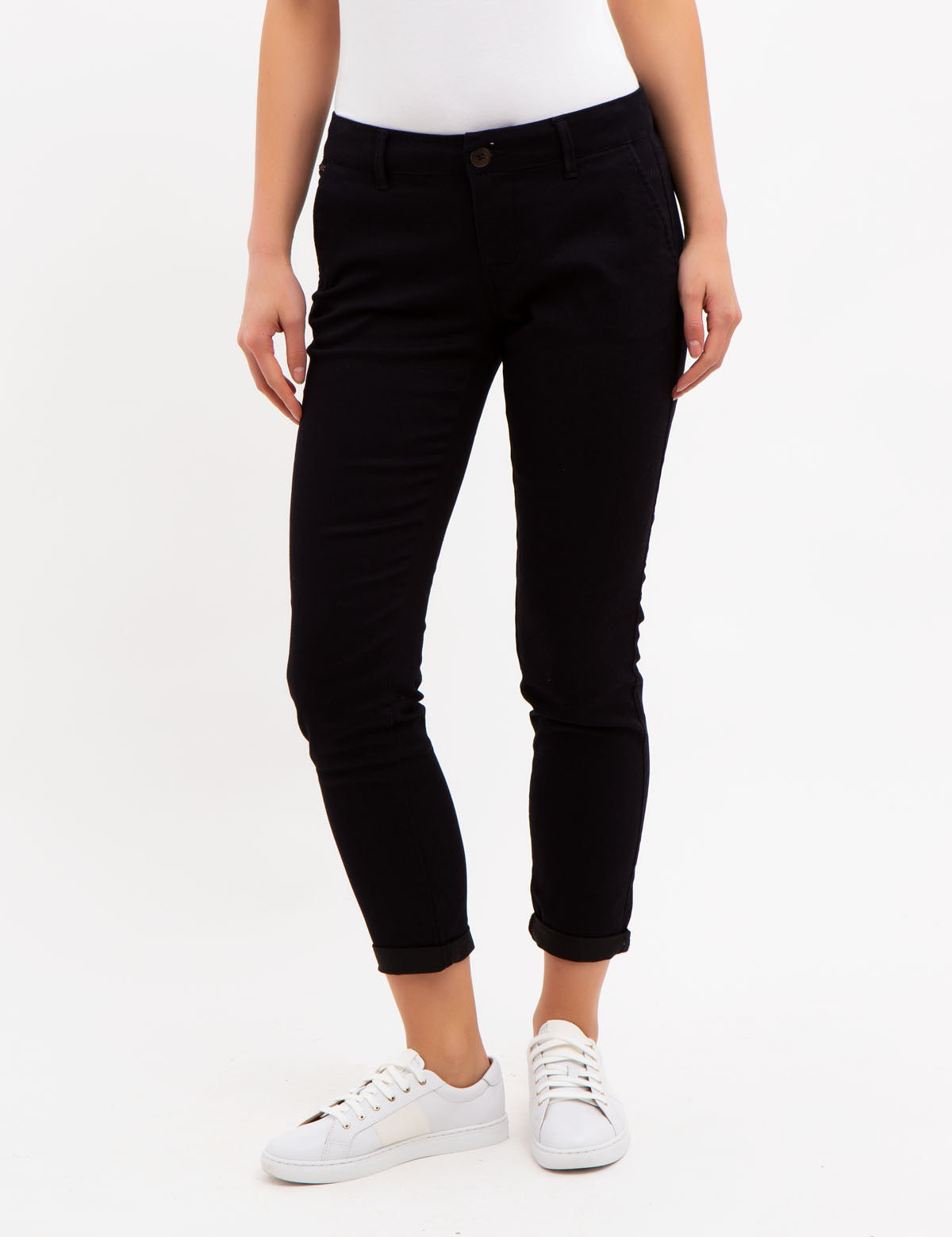 Slim Fit Chino Pants for Men - Cotton Blend Stretch Comfort