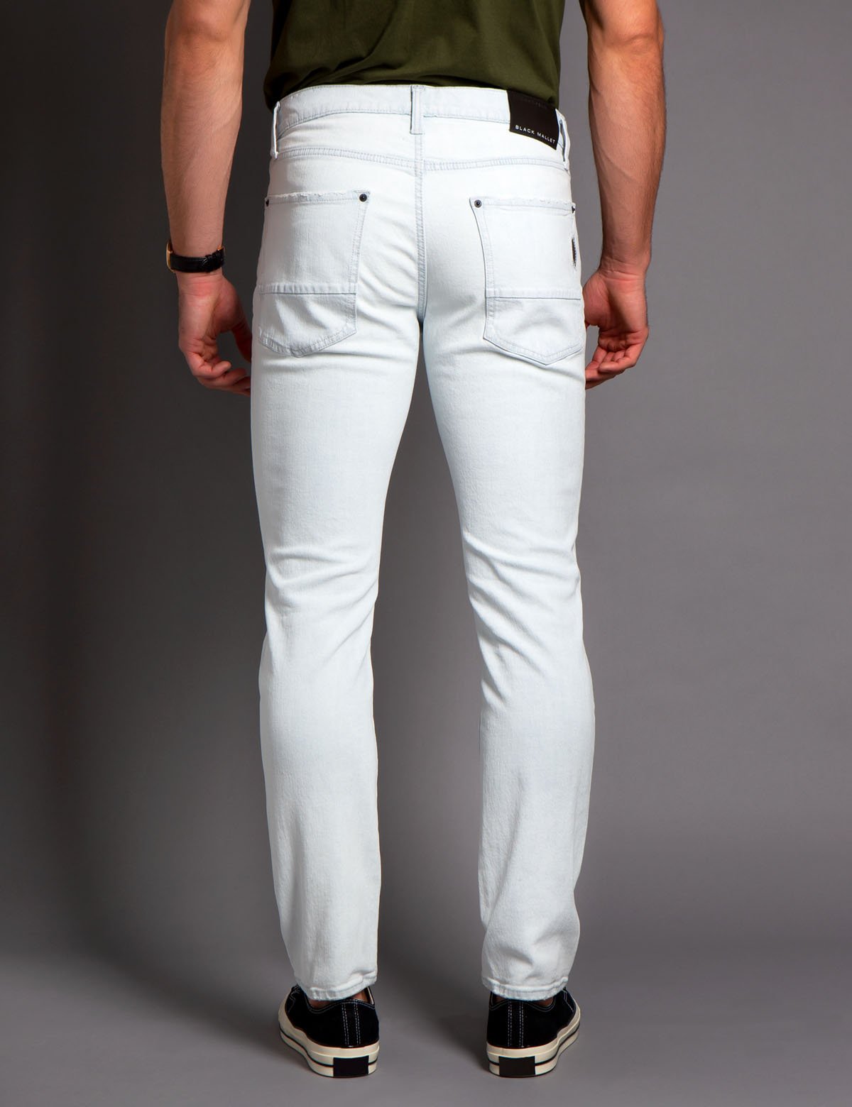 Slim Fit Stretch Denim Jeans for Men