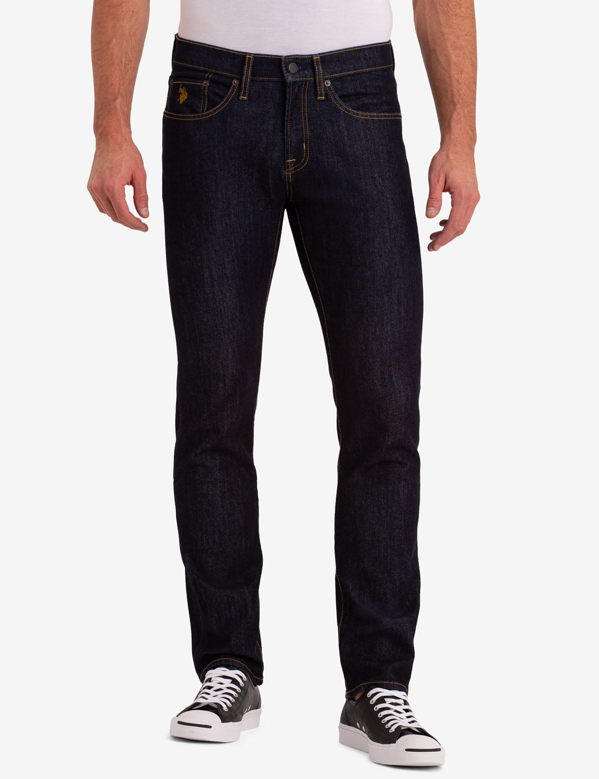 U.S. Polo Assn. Slim Fit Dark Wash Jeans for Men