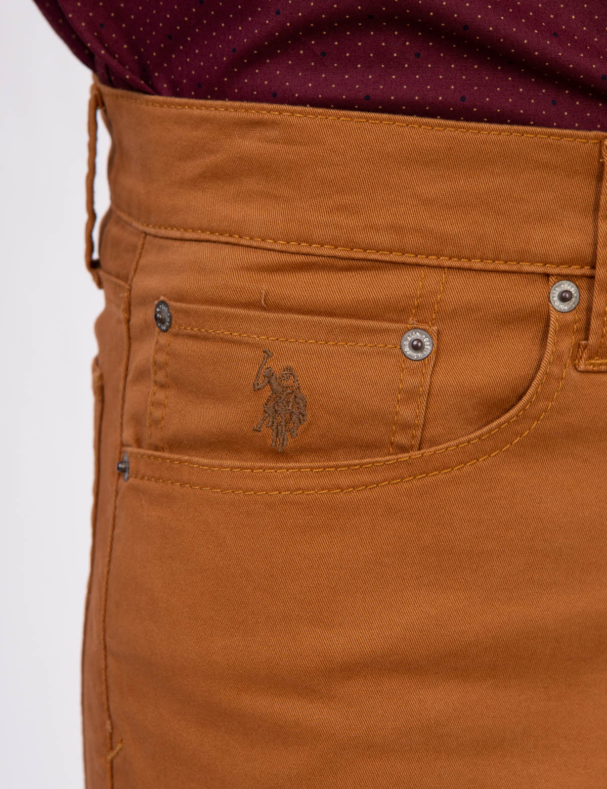 Men's Slim Straight Stretch Chino Pants - Cotton Spandex Fit