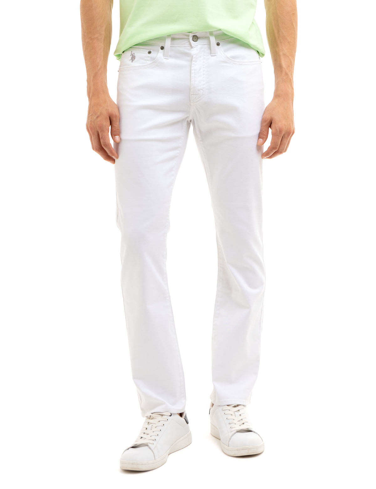 Men's Slim Straight Stretch Chino Pants - Cotton Spandex Fit
